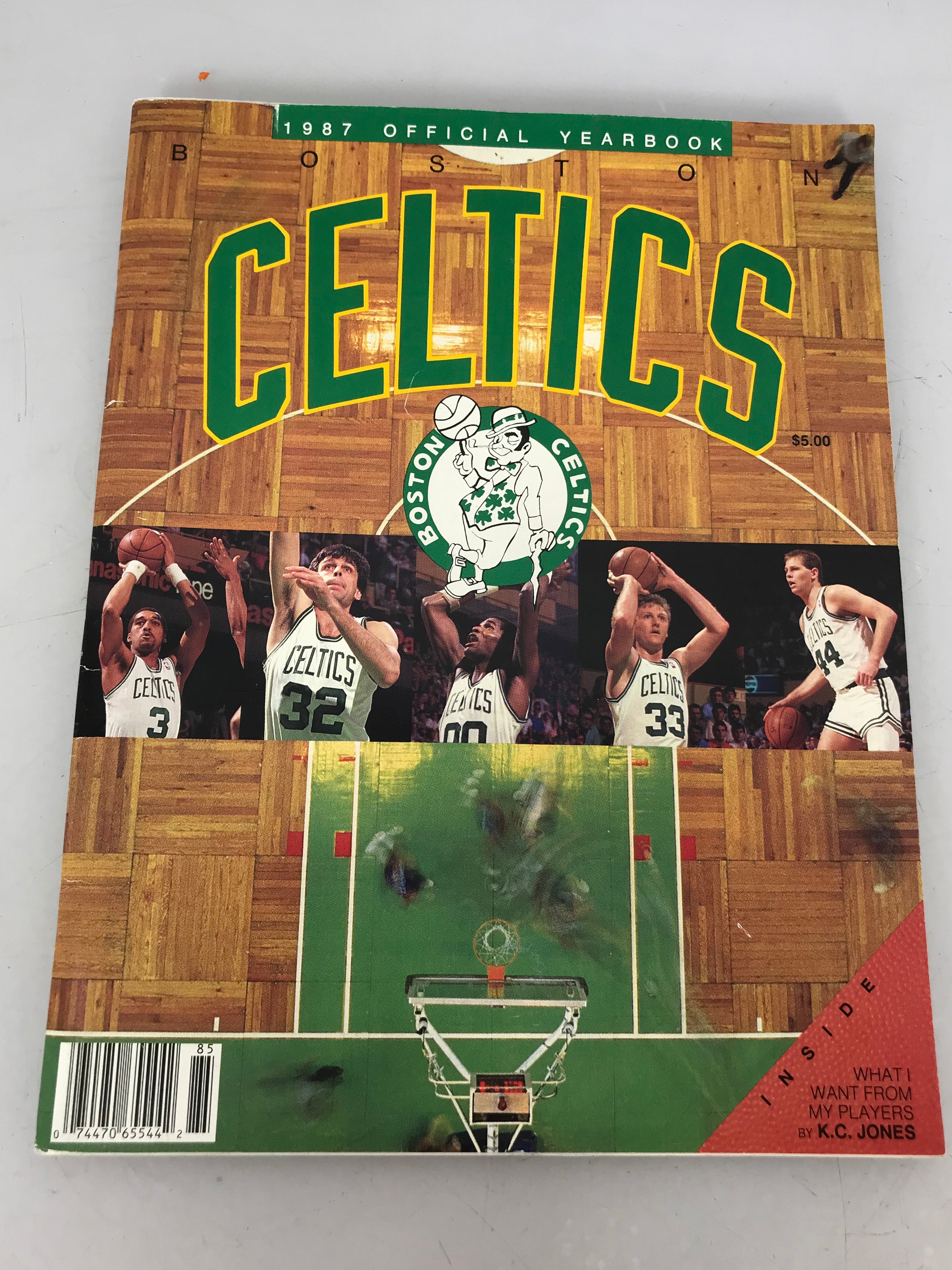 Boston Celtics 1987 Official Yearbook