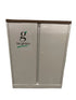 Steelcase #RSC24303CF Metal Cabinet With Wood Top
