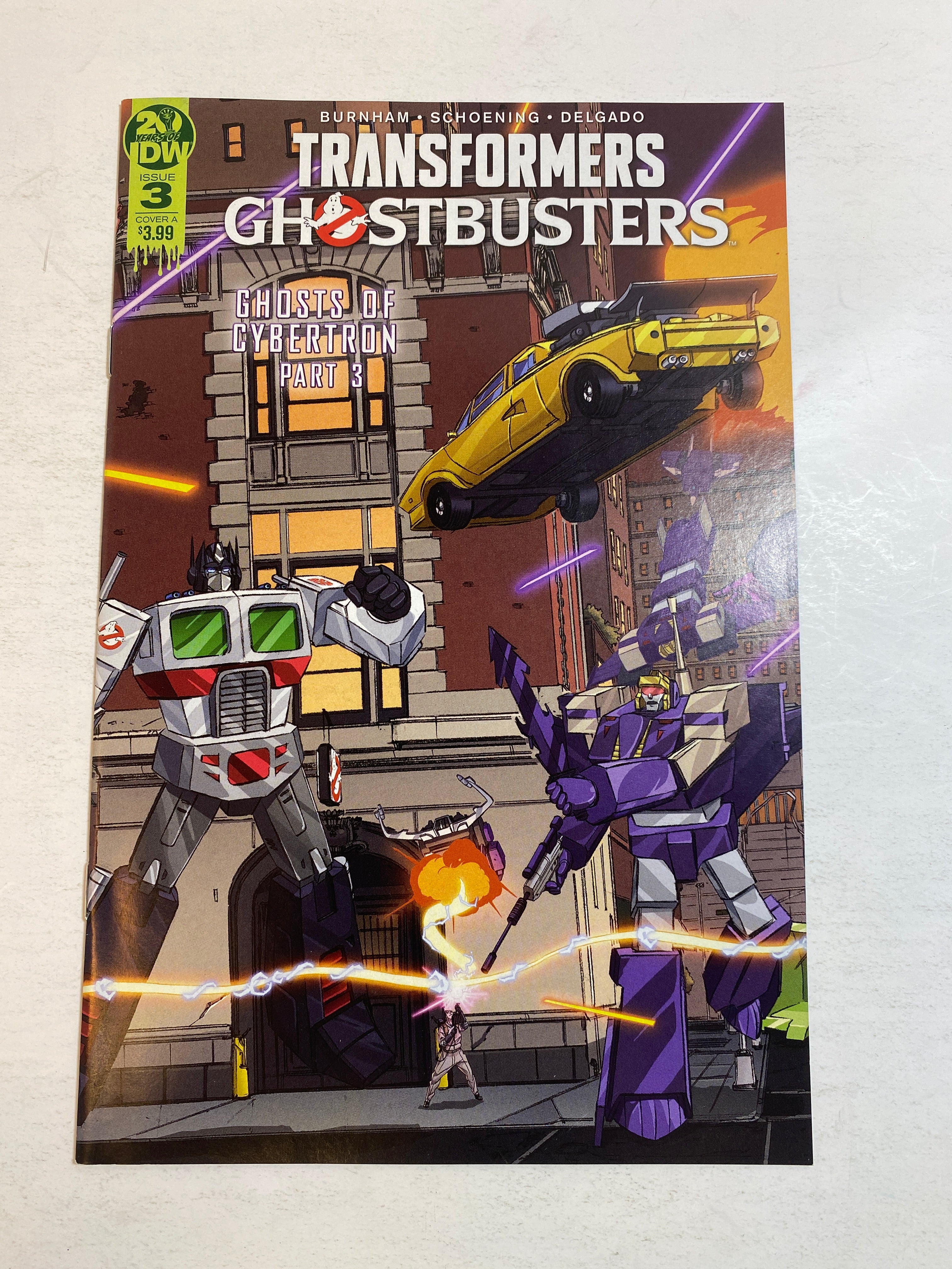 Transformers Ghostbusters No. 3 IDW Comic Cover A 2019