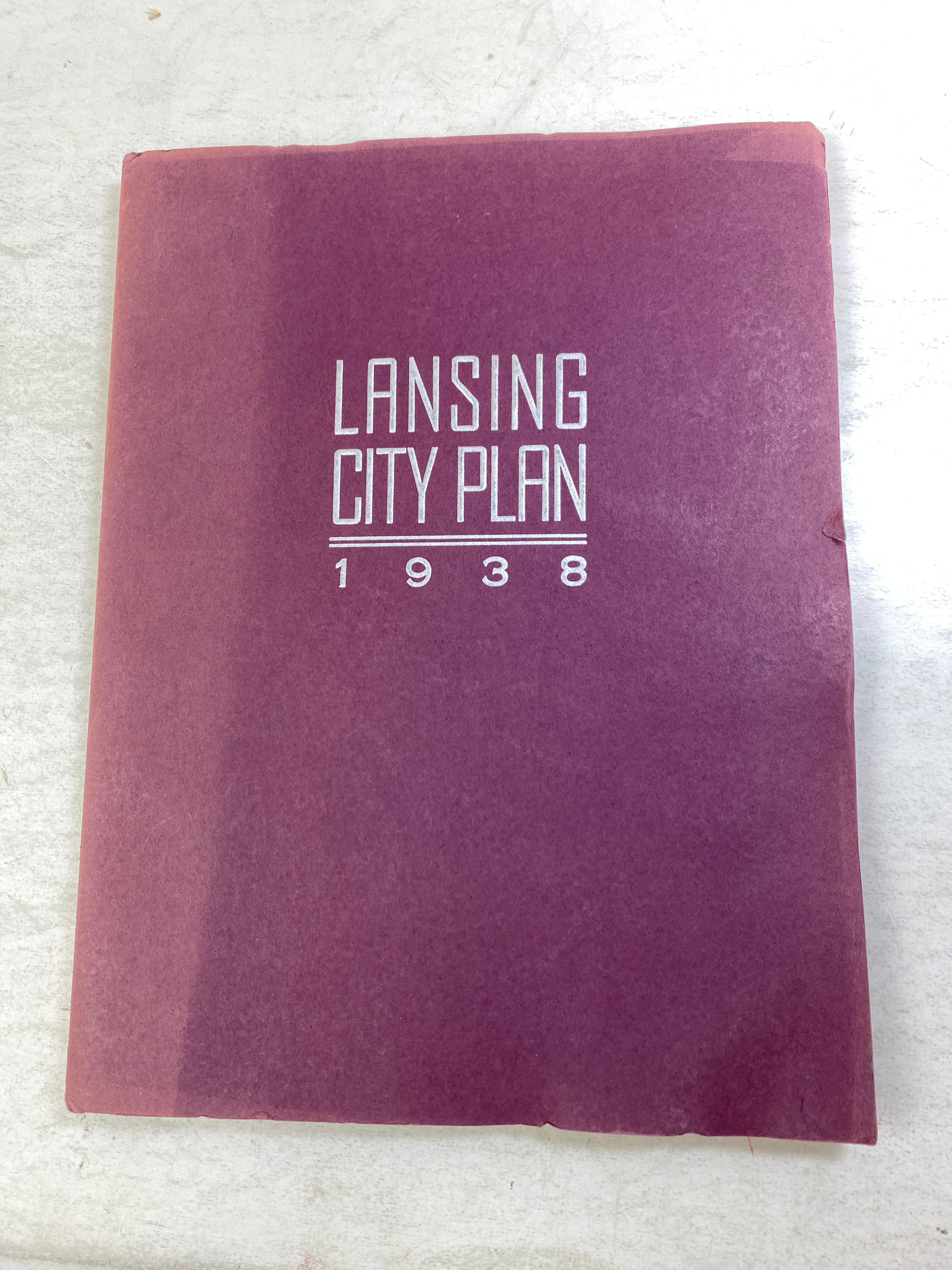 Lansing, Michigan City Plan 1938