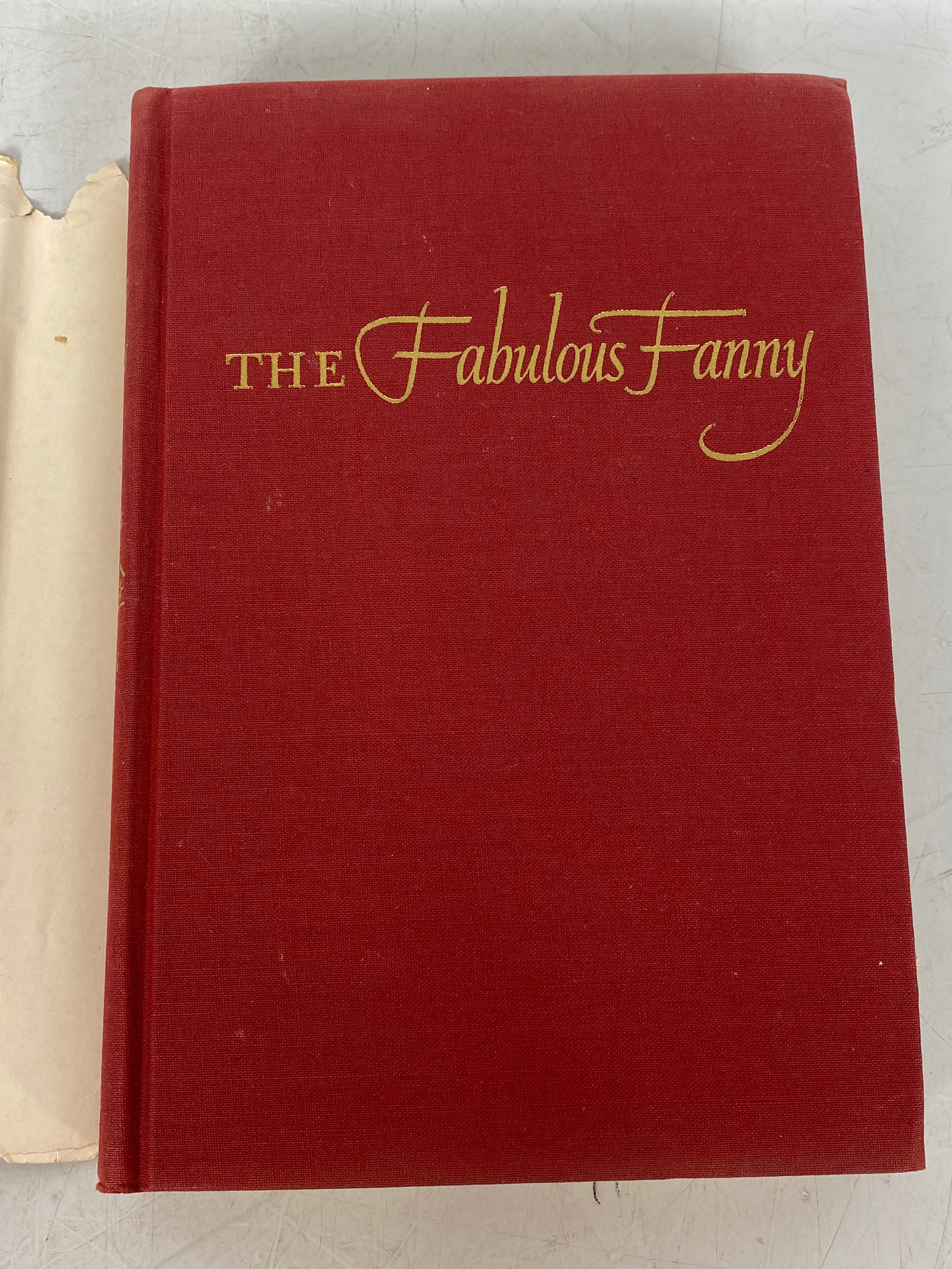 The Fabulous Fanny (Fanny Brice) by Norman Katkov 1953 Vintage HC DJ