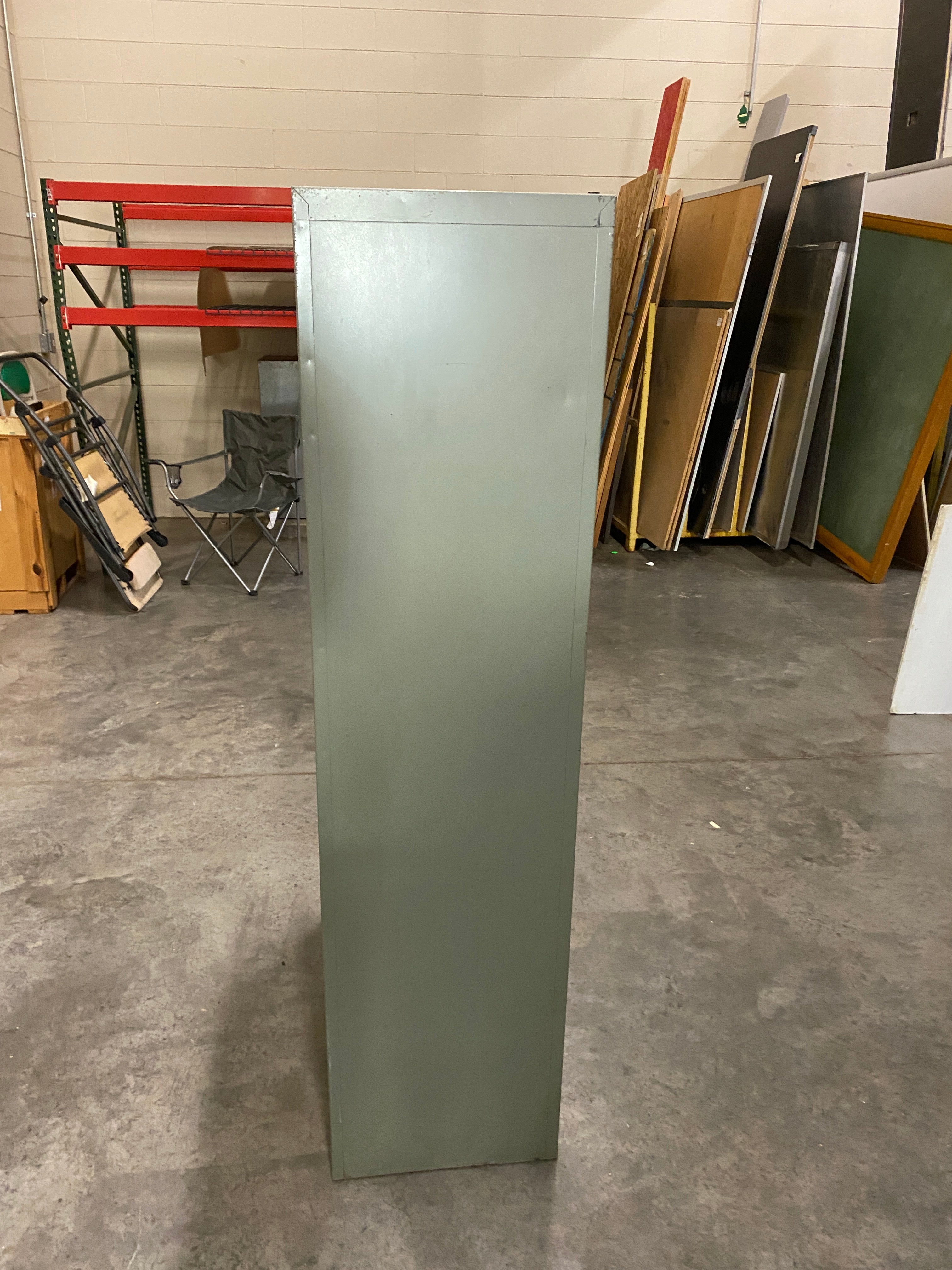 Steelcase Green 5 Drawer File Cabinet