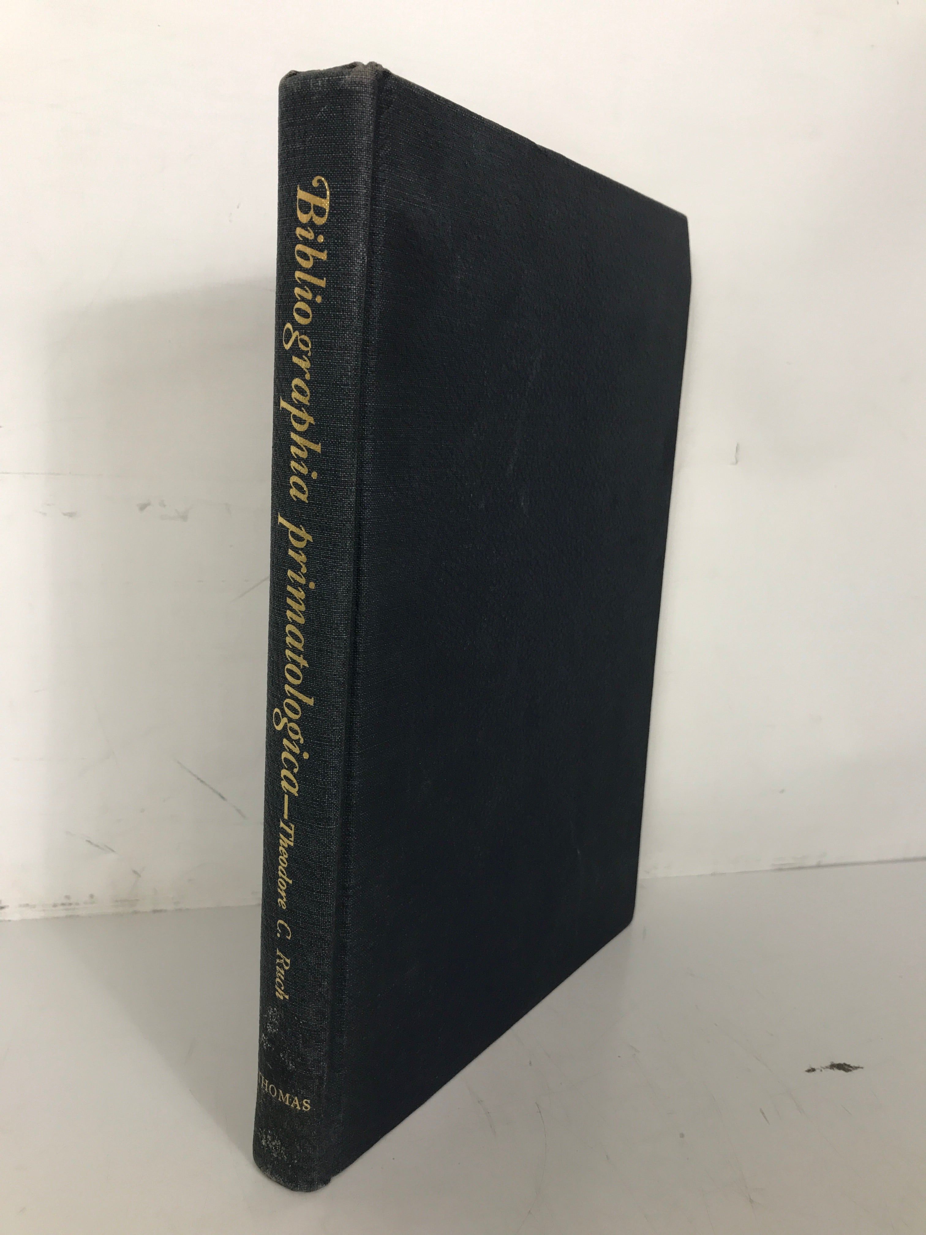 Bibliographica Primatologica Bibliography of Primates Other Than Man 1941 HC