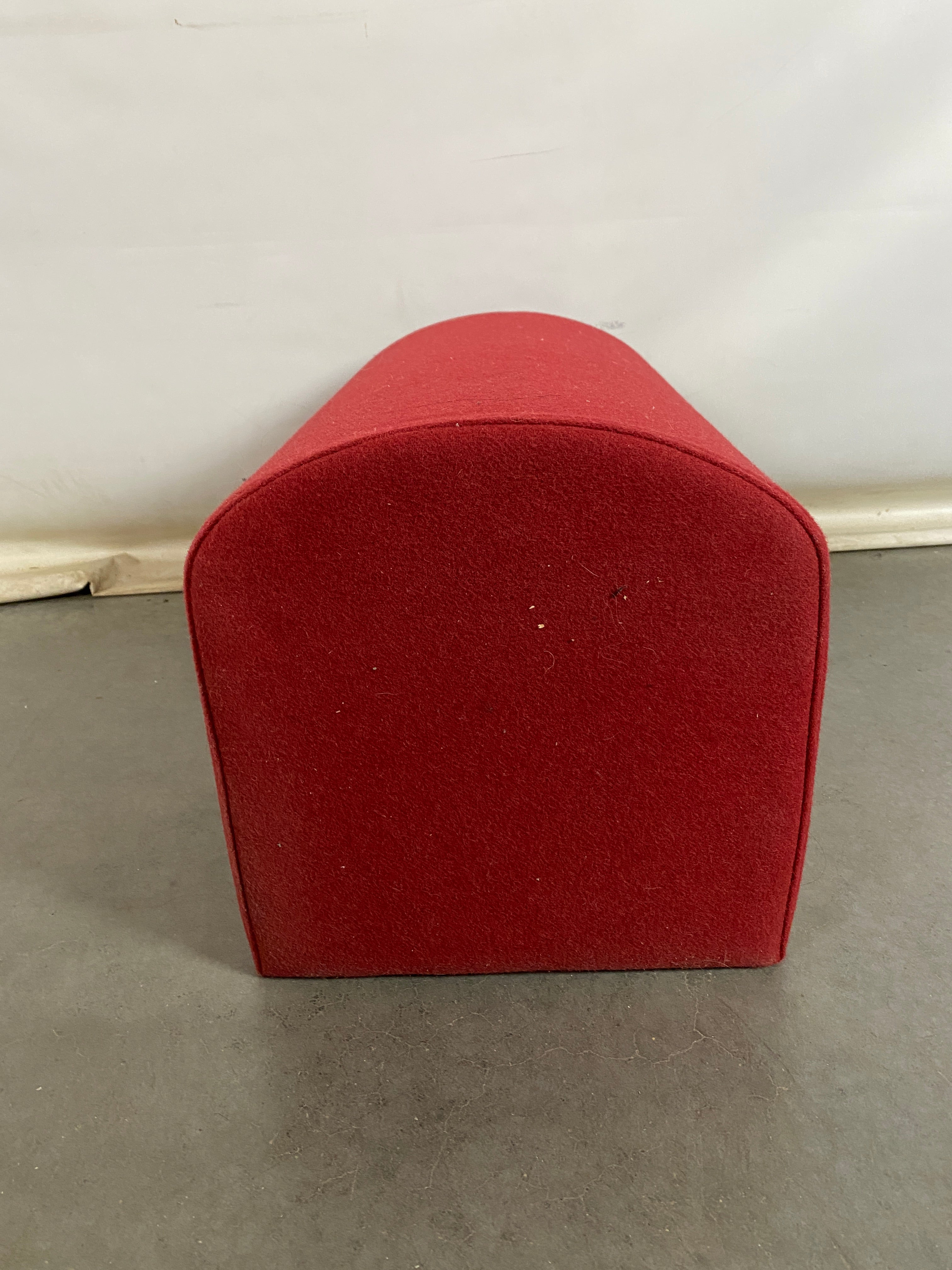 Short Red Cushion