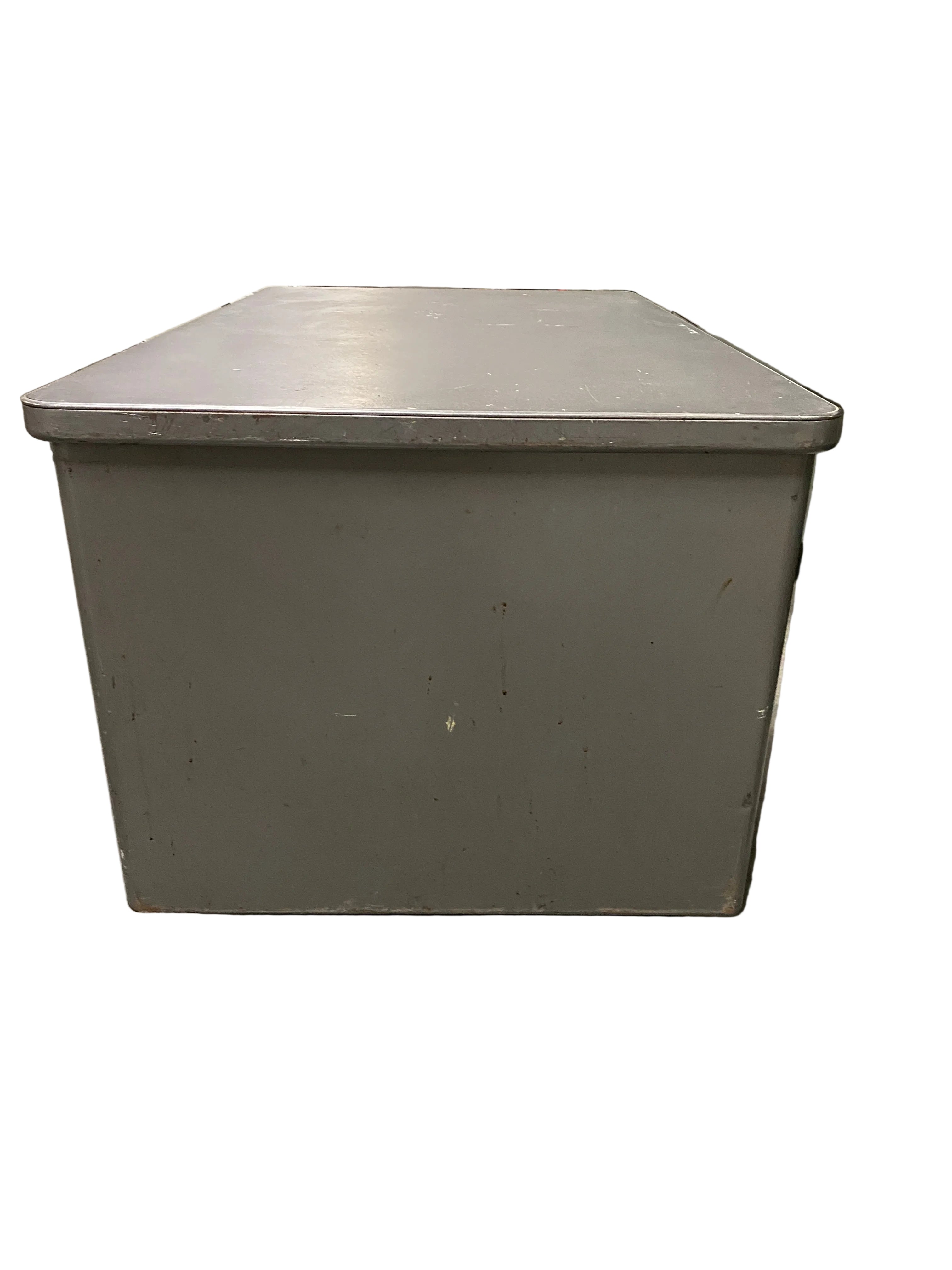 Steelcase Grey Metal Desk