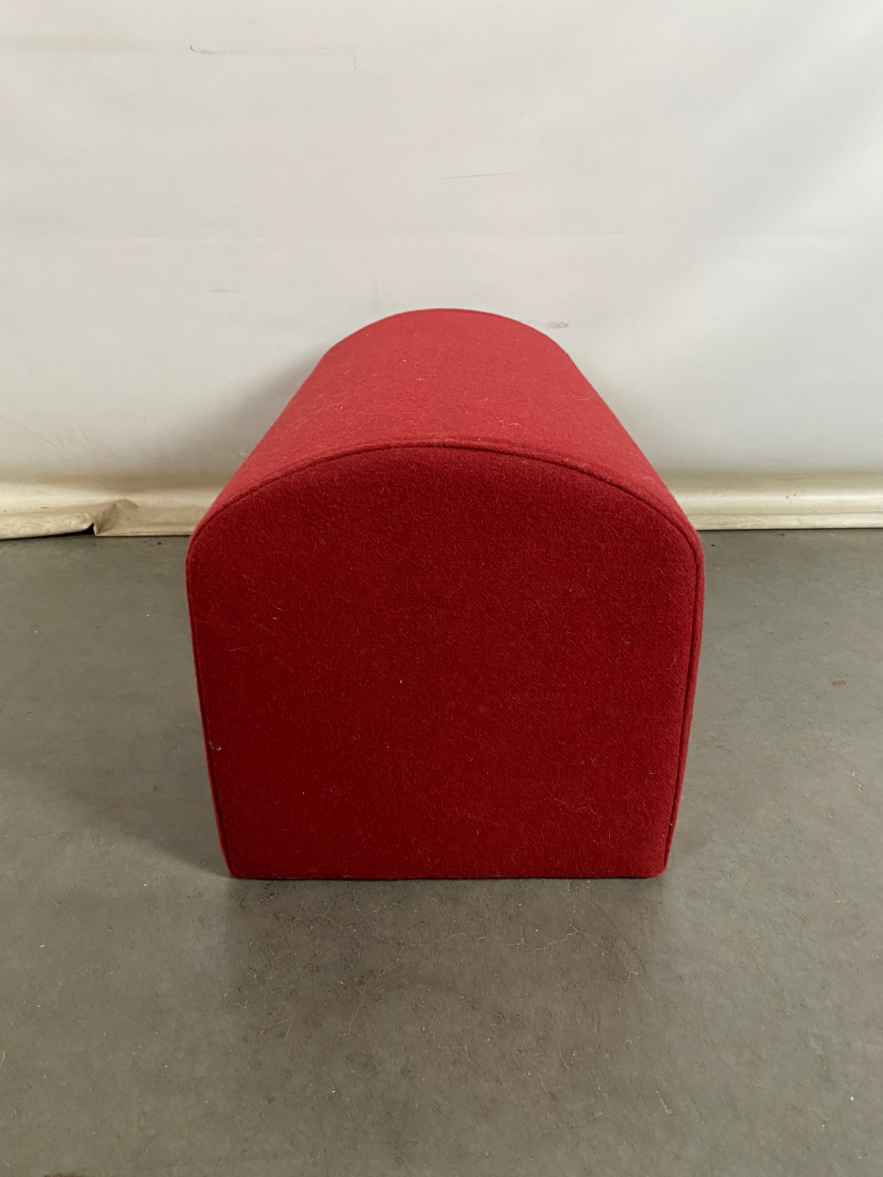 Short Red Cushion