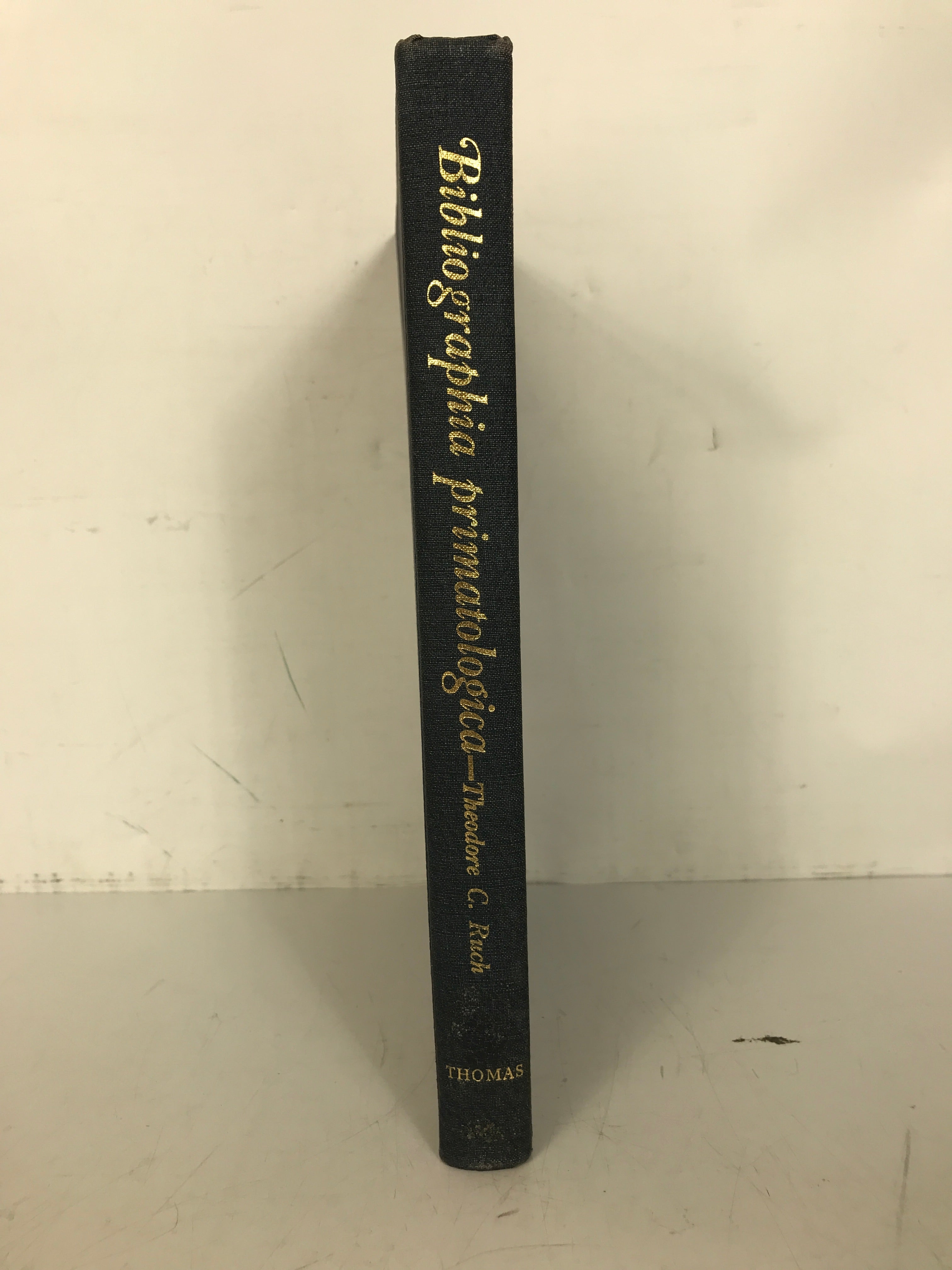 Bibliographica Primatologica Bibliography of Primates Other Than Man 1941 HC