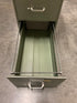 Steelcase Green 5 Drawer File Cabinet