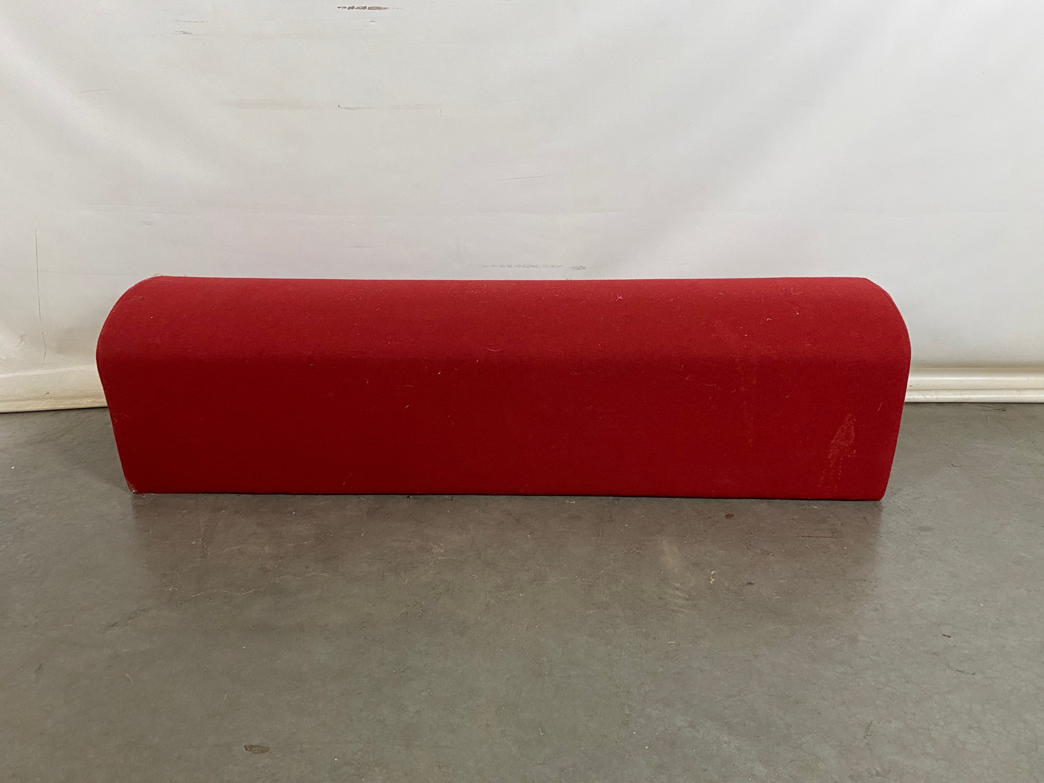 Long Red Cushion