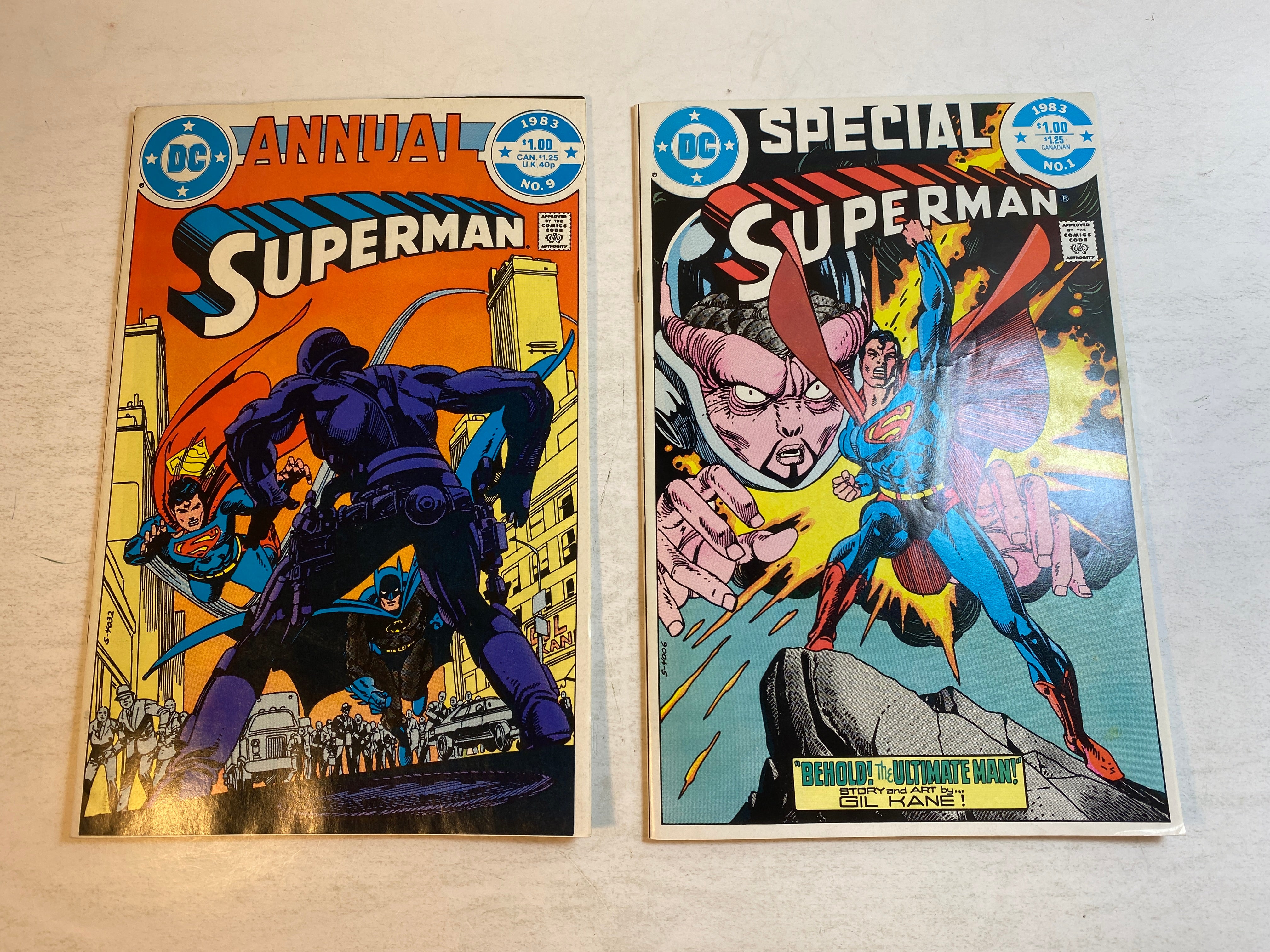 Lot of 2 Superman Annual/Special DC Comics 1983