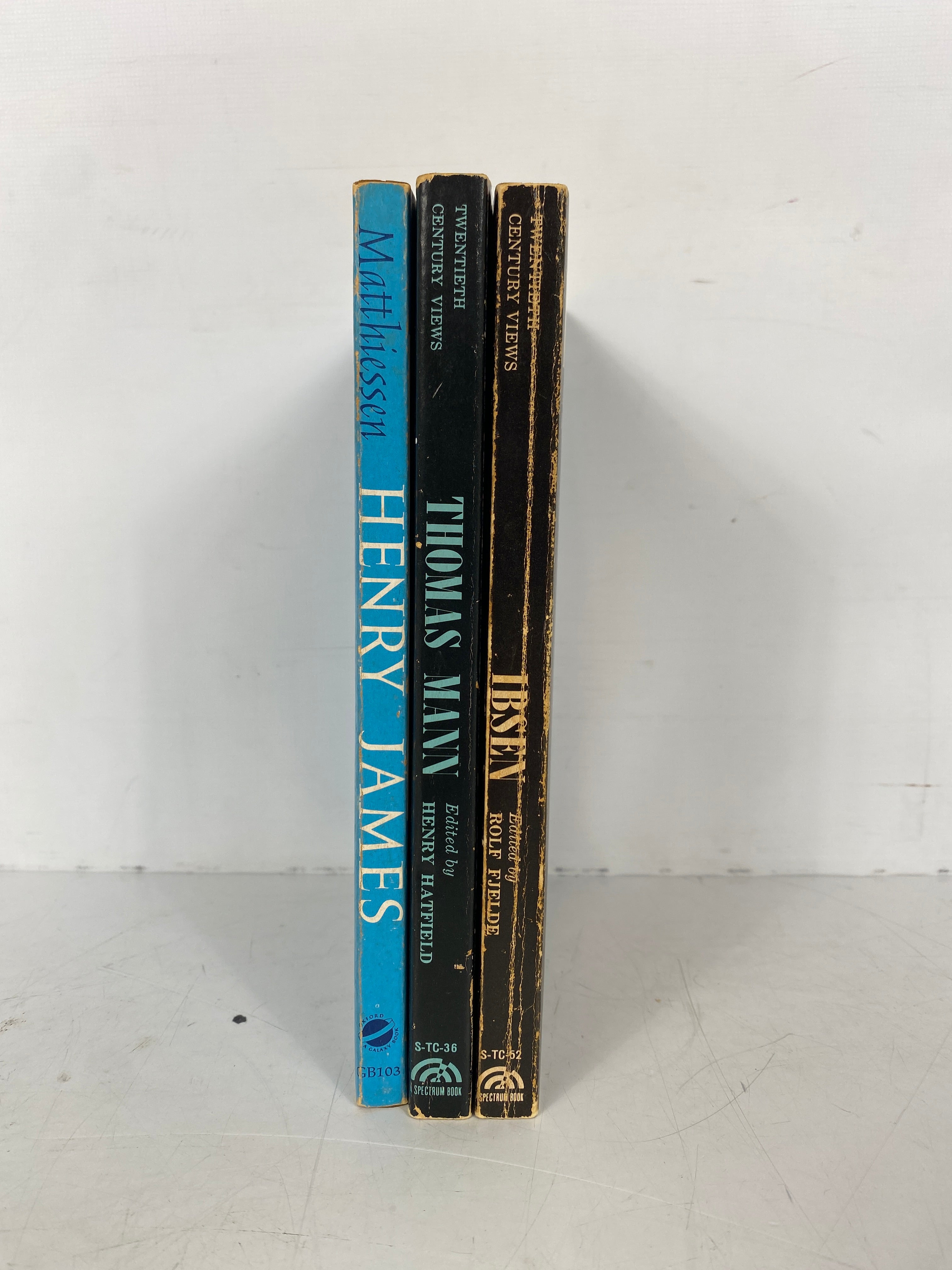 Lot of 3 Literary Criticism: Henry James/Thomas Mann/Ibsen 1963-65 SC