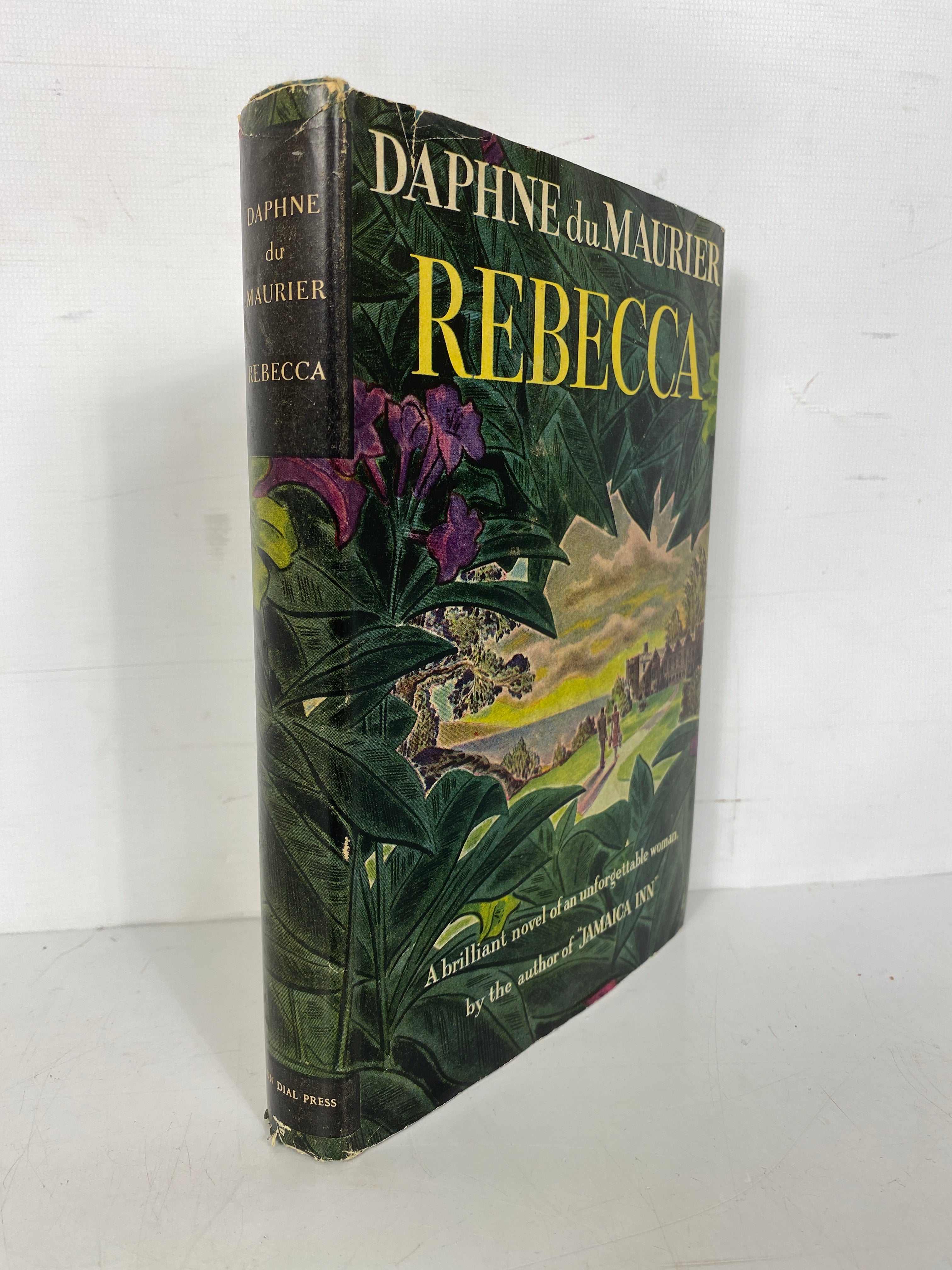 Daphne du Maurier's Rebecca 1941 The Sun Dial Press Vintage HC DJ