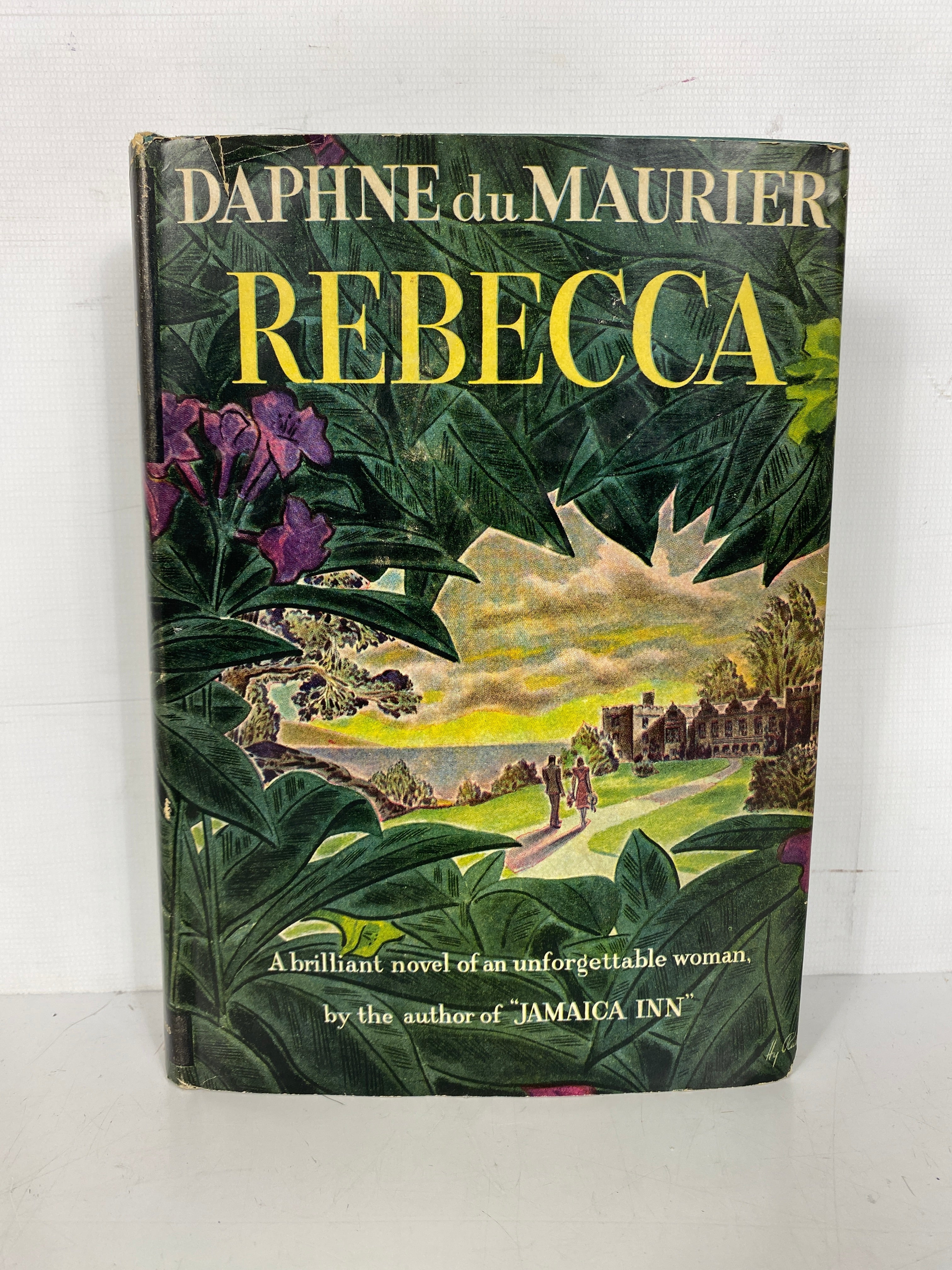 Daphne du Maurier's Rebecca 1941 The Sun Dial Press Vintage HC DJ