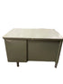 Steelcase Seafoam Green Metal Desk