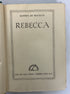 Daphne du Maurier's Rebecca 1941 The Sun Dial Press Vintage HC DJ