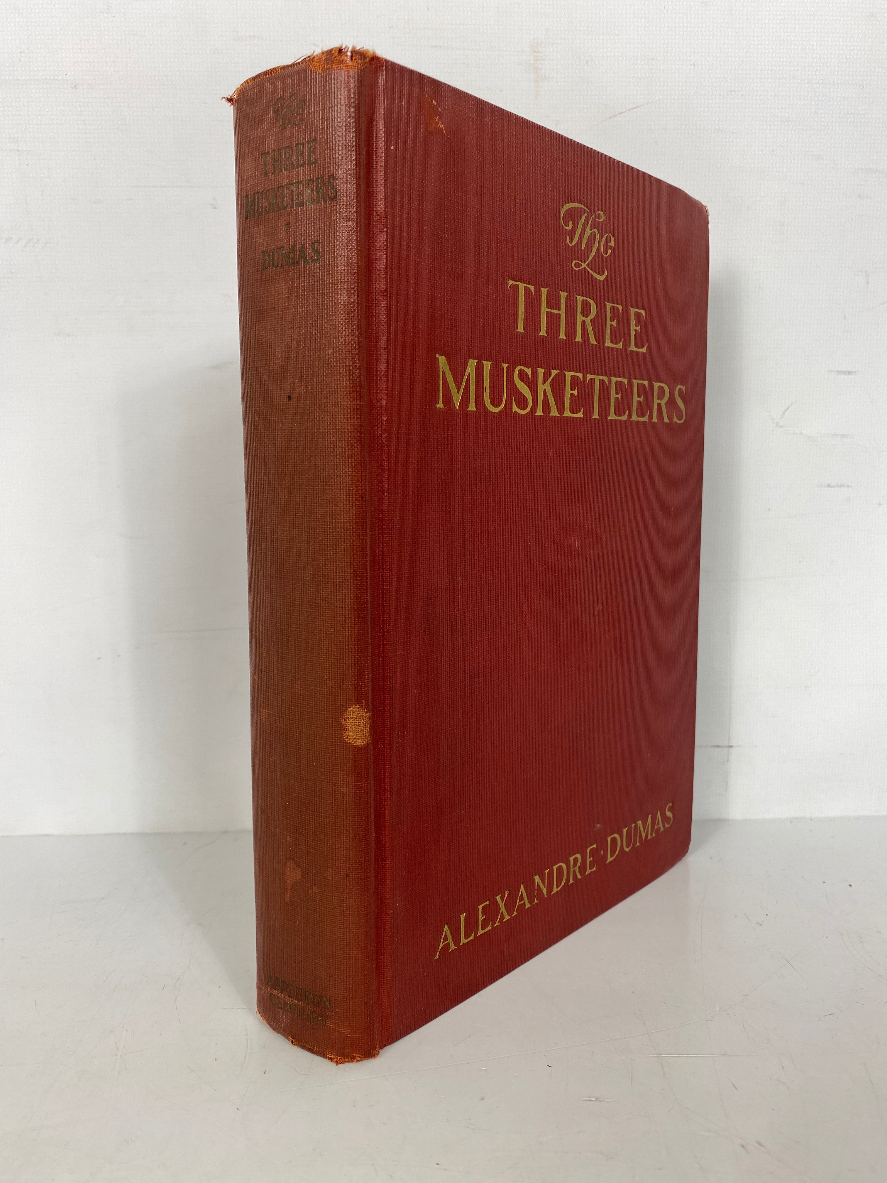 The Three Musketeers Alexandre Dumas 1930 D. Appleton Vintage HC