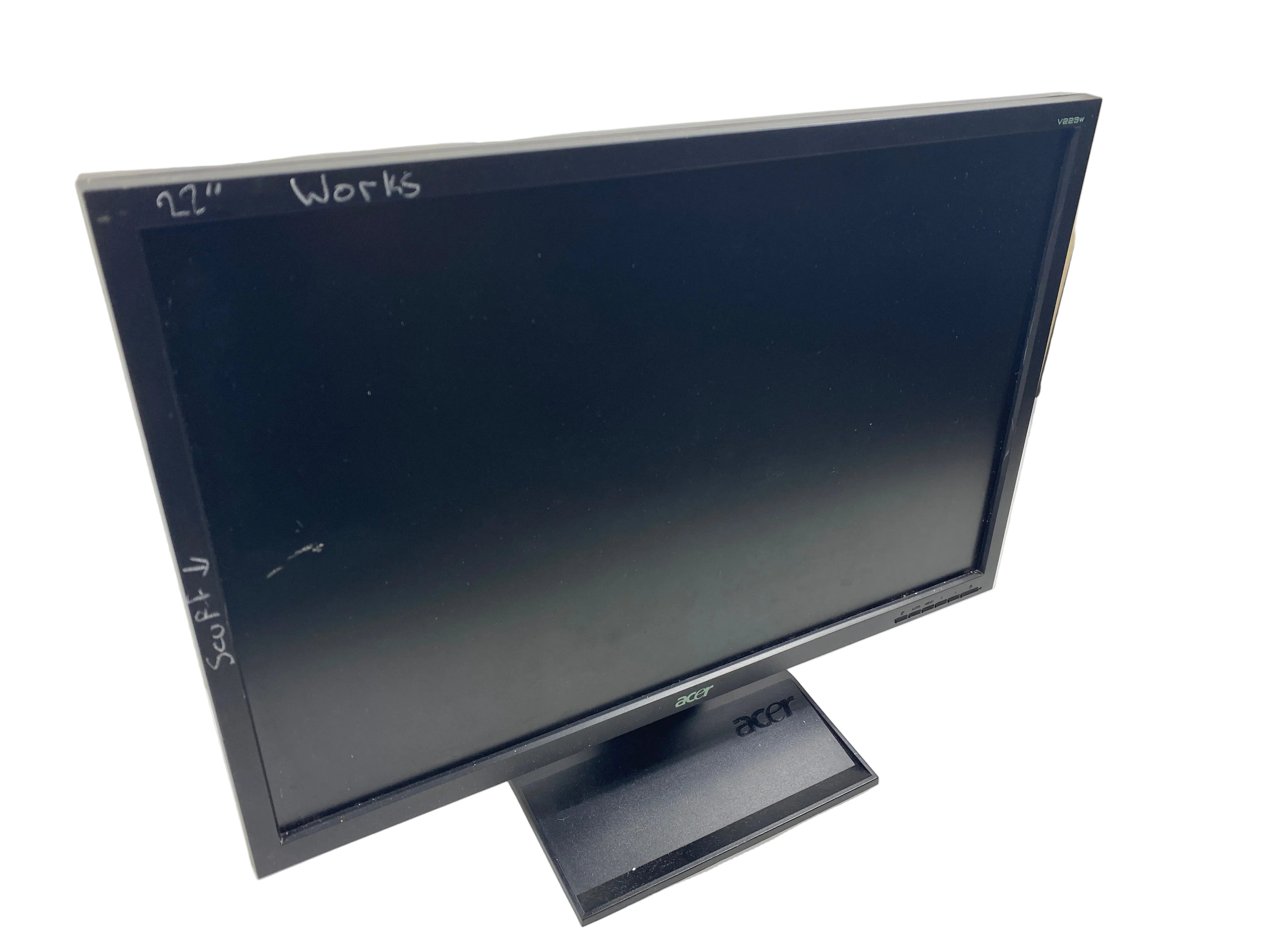 Acer V223W 22" Monitor *Scuffed*
