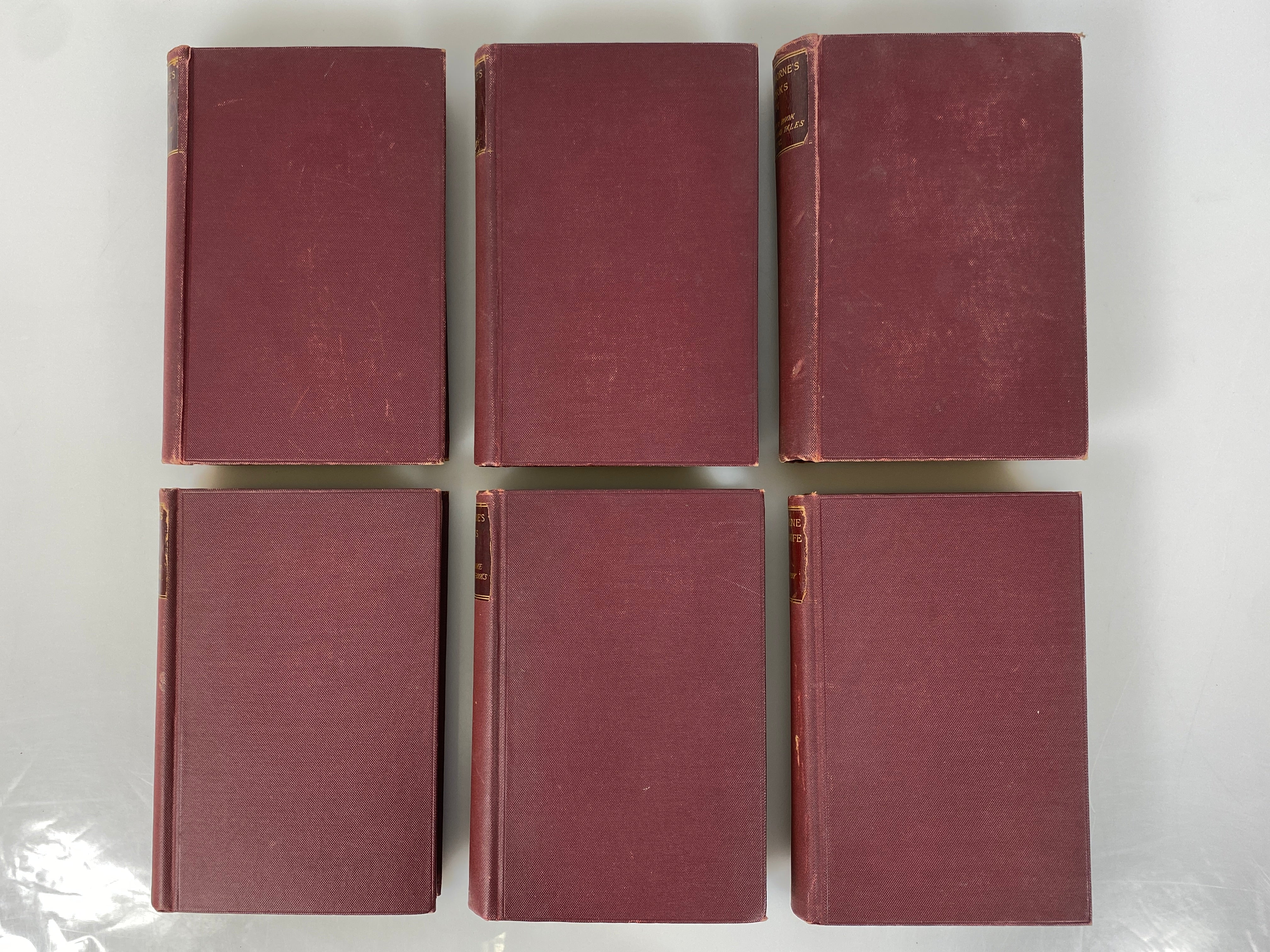 13 Volumes: Hawthorne's Works 1882-1891 Houghton Mifflin Antique HC
