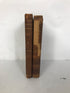 2 Antique Plane Geometry (1 Teacher's Ed) by Wentworth 1899 HC