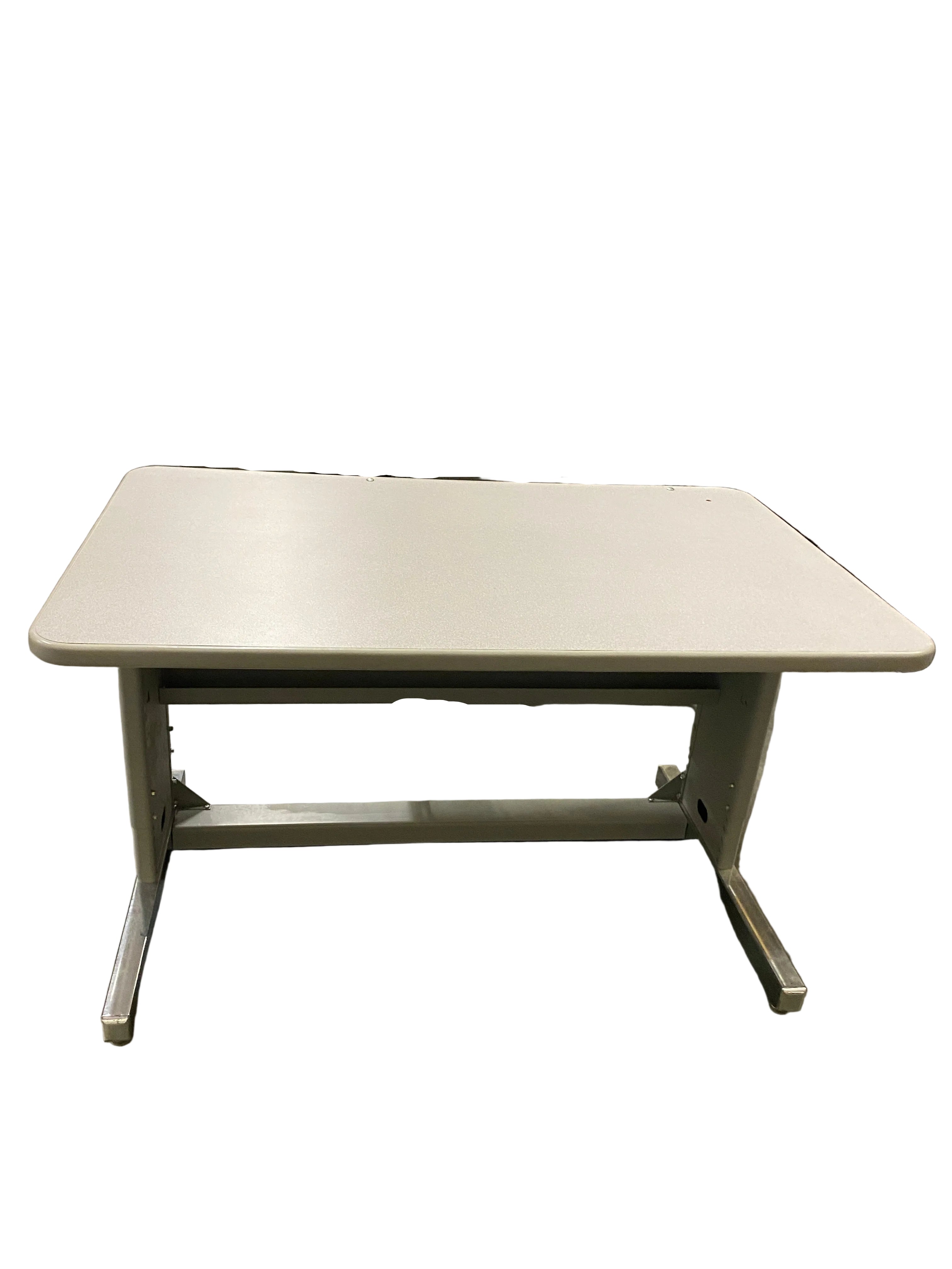 Gray Adjustable Height Table