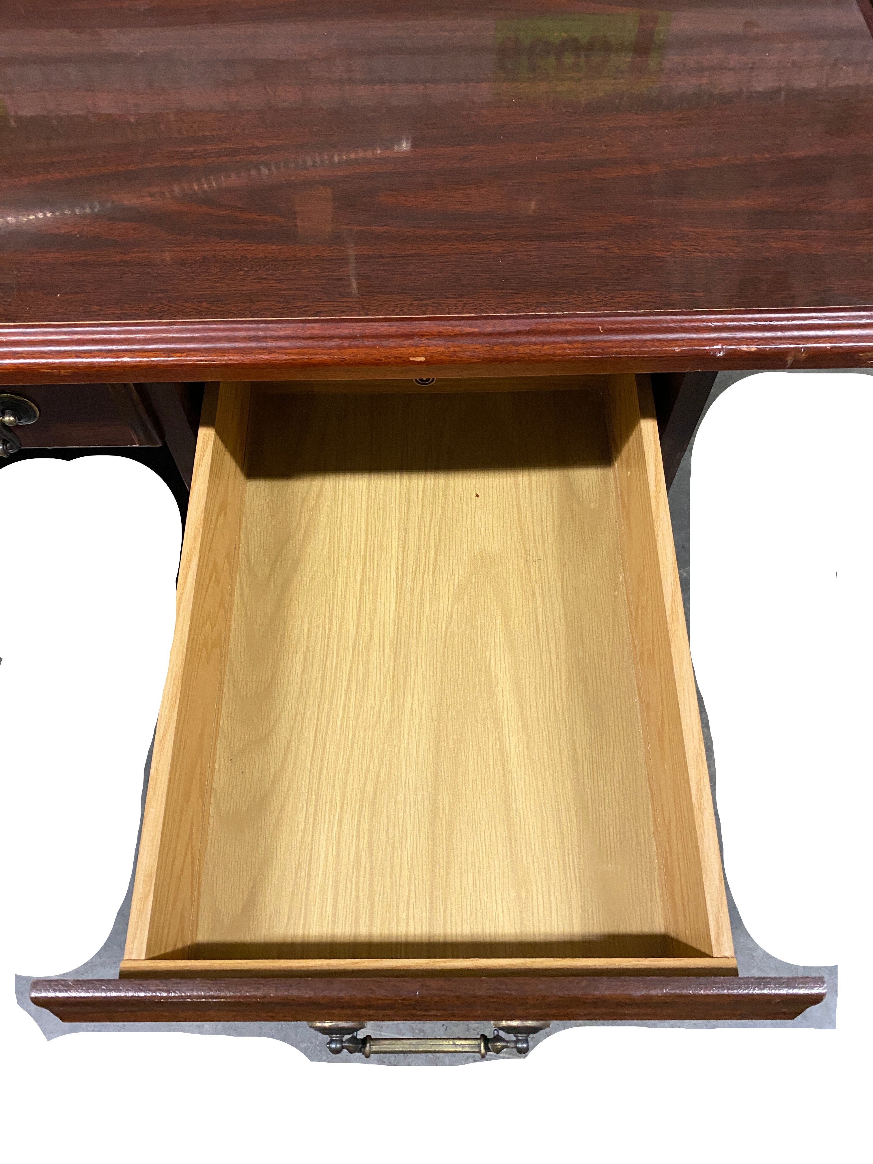 Miller Wooden Dark Finish Executive Desk