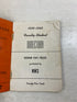 Lot of 2 Vintage MSU Student Directories 1939, 1947