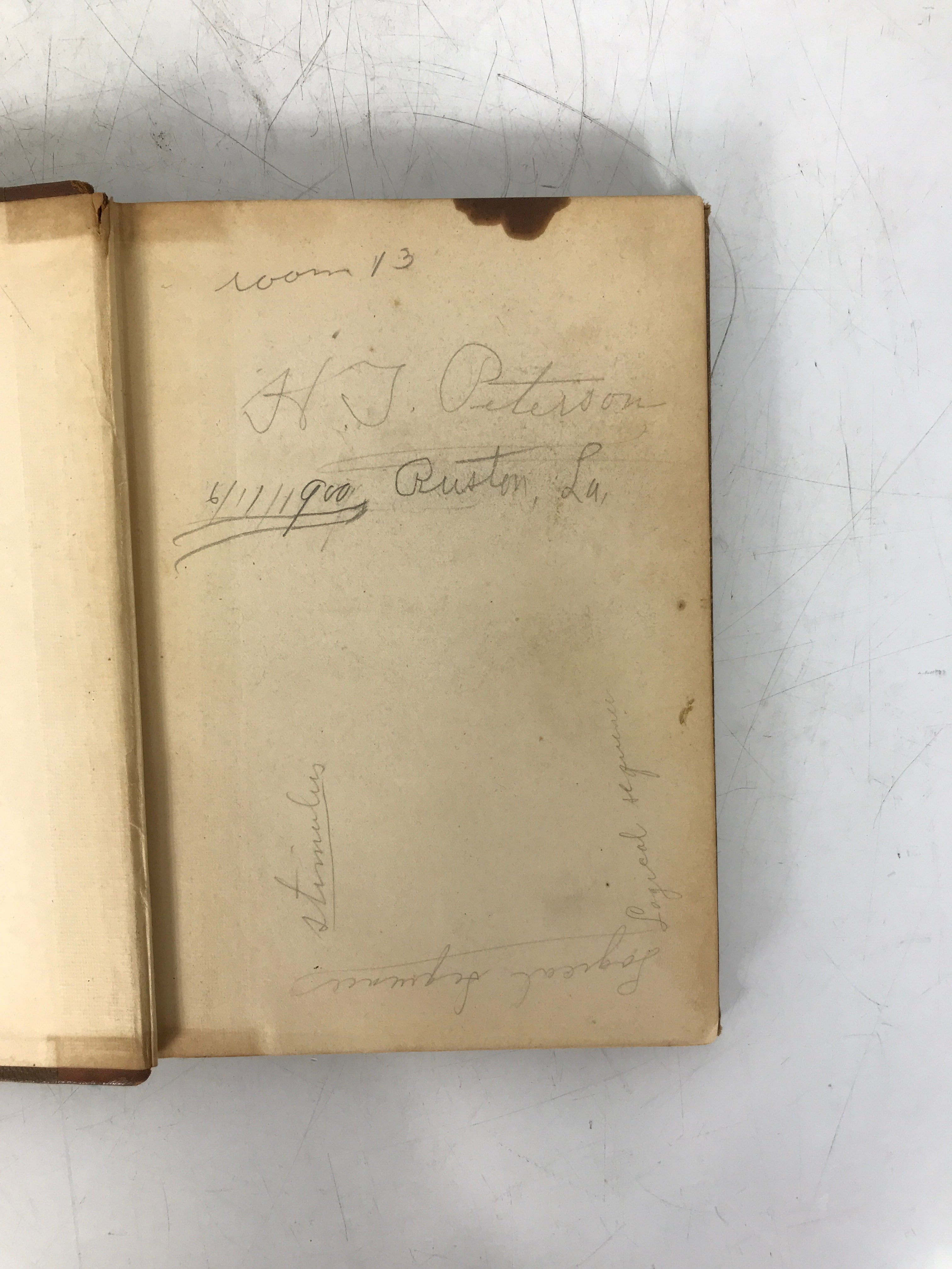 2 Antique Plane Geometry (1 Teacher's Ed) by Wentworth 1899 HC