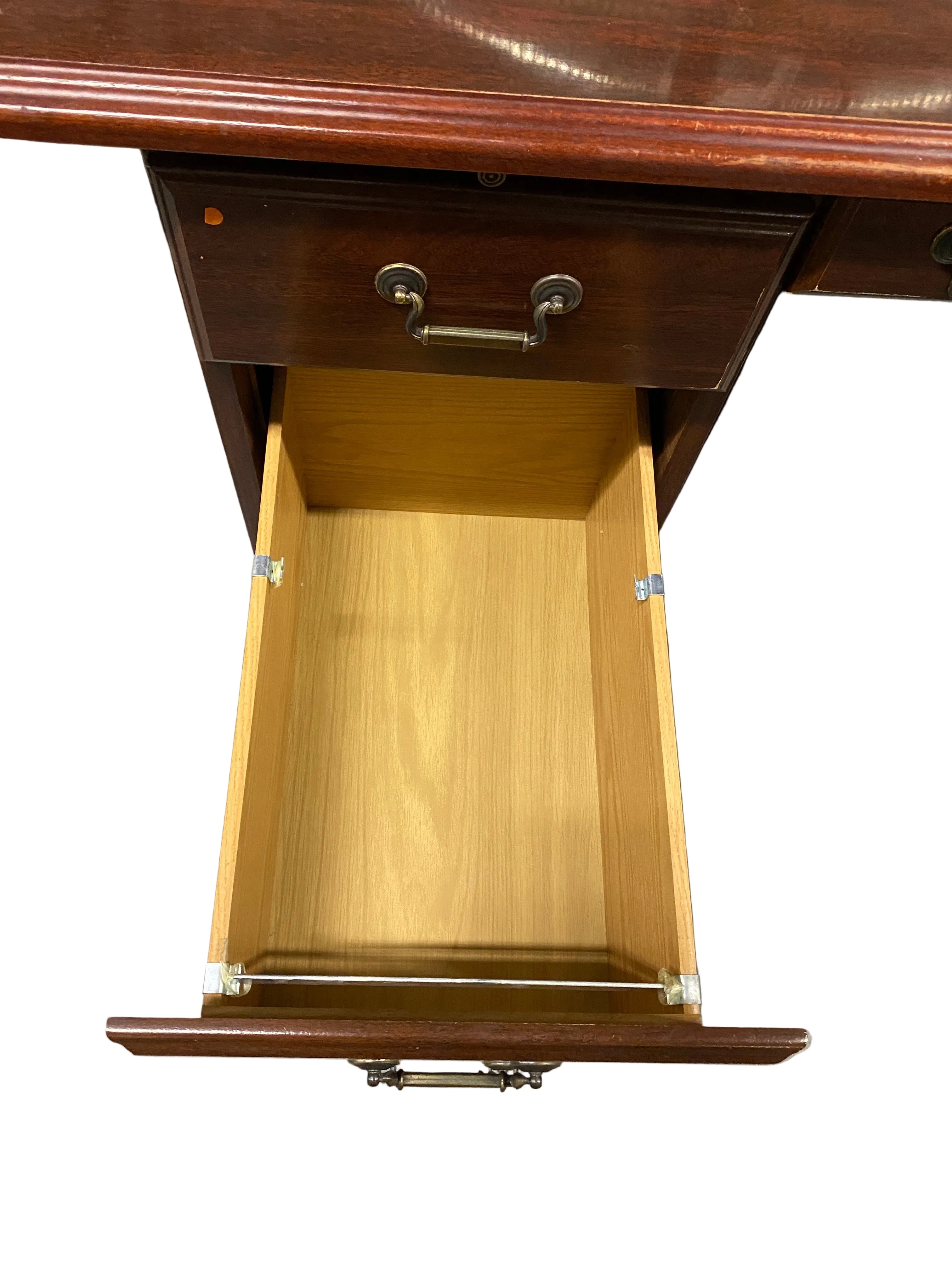 Miller Wooden Dark Finish Executive Desk