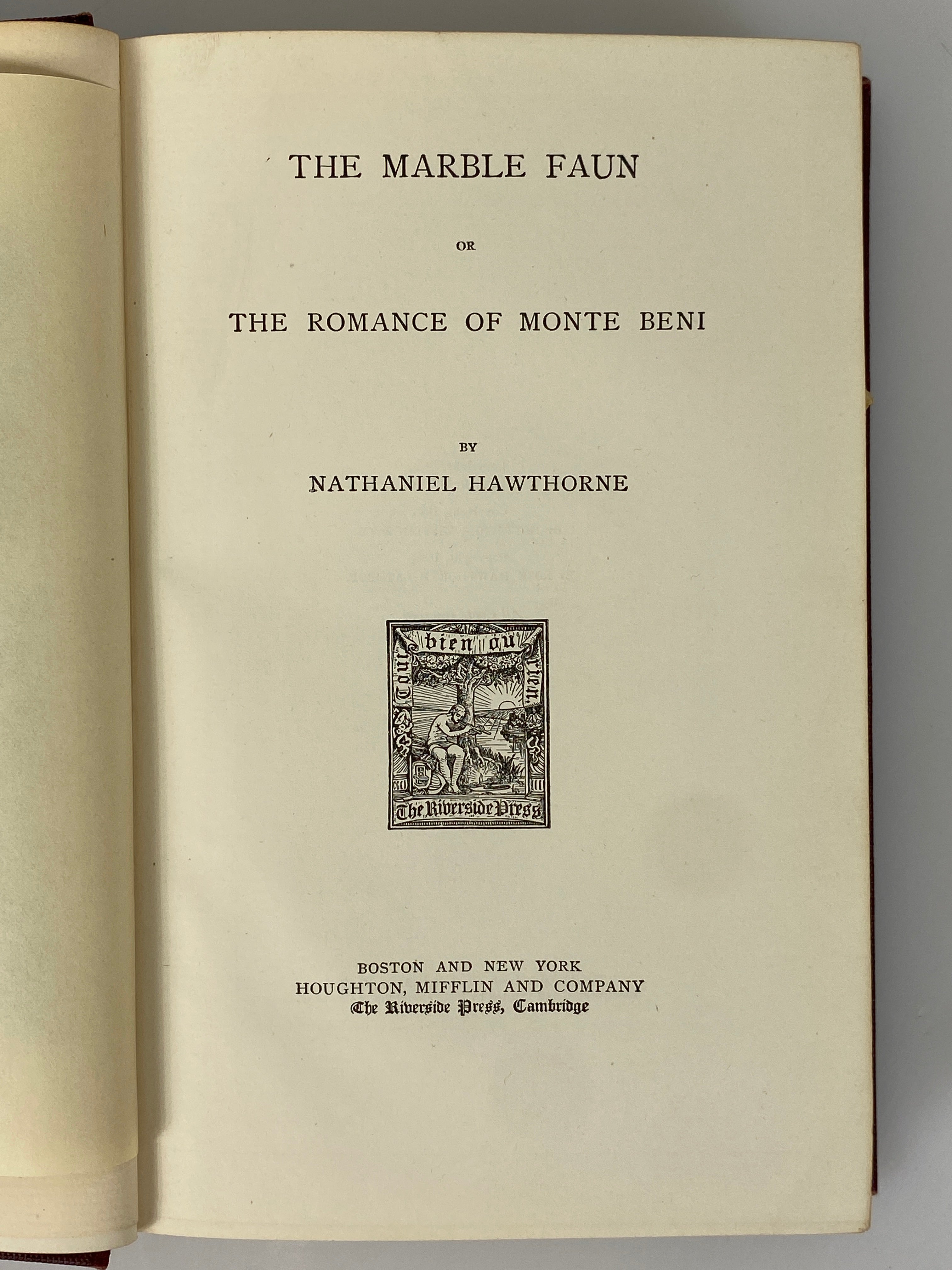 13 Volumes: Hawthorne's Works 1882-1891 Houghton Mifflin Antique HC
