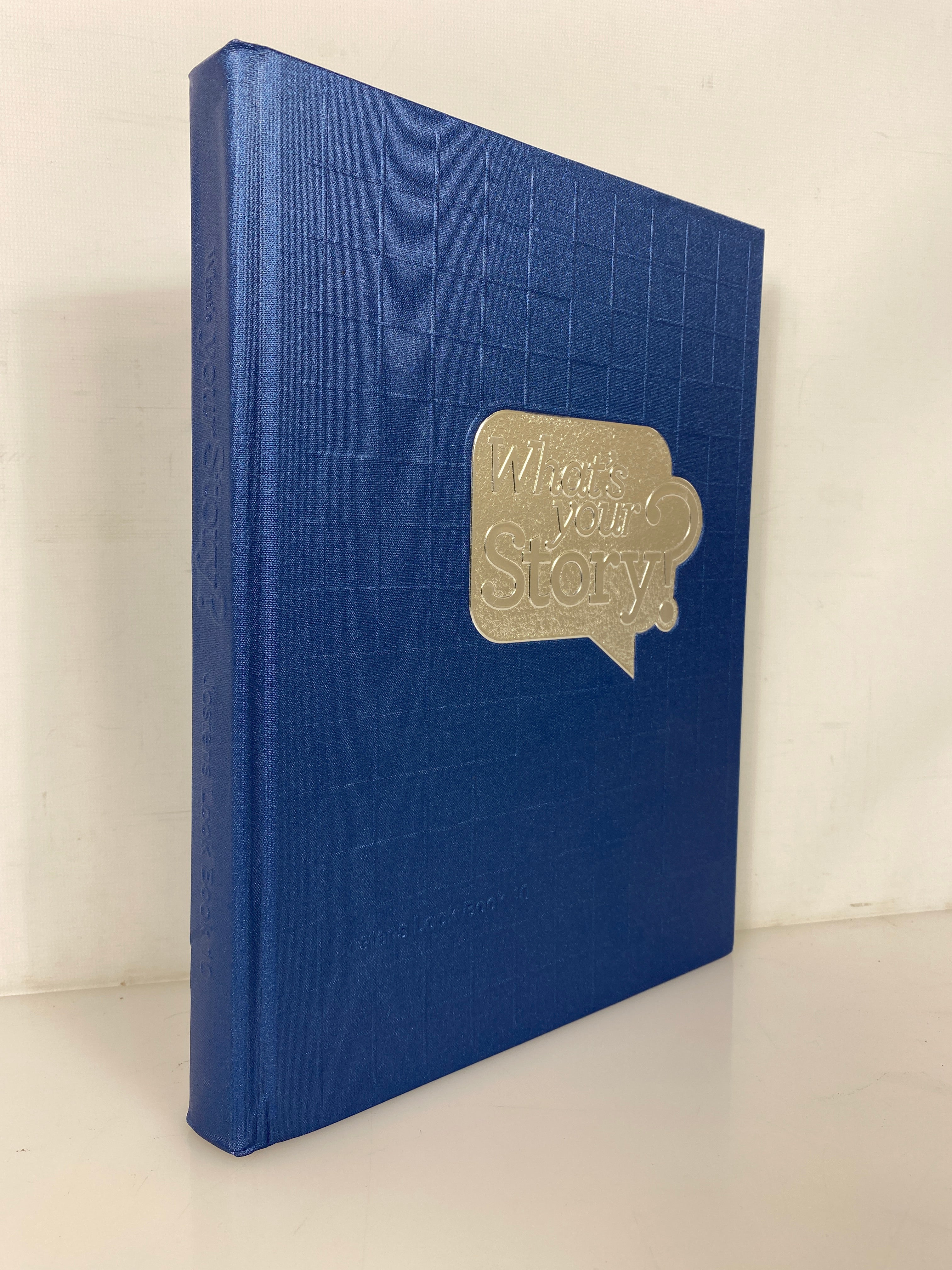 Jostens "What's Your Story?" Look Book 10 Yearbook Planner HC