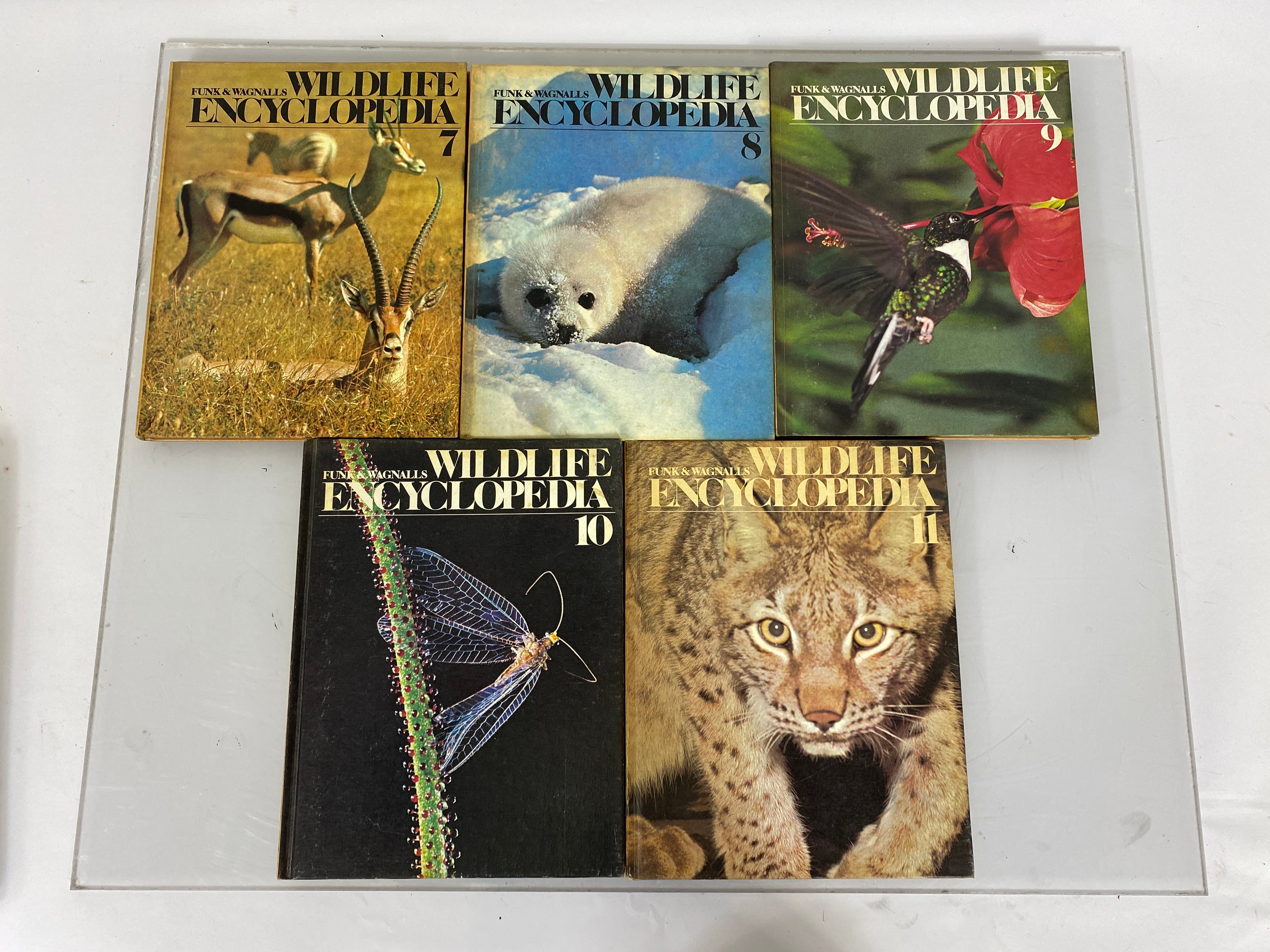 Set of 11: Funk & Wagnalls Wildlife Encyclopedia Vol. 1-11 1969-1970 HC