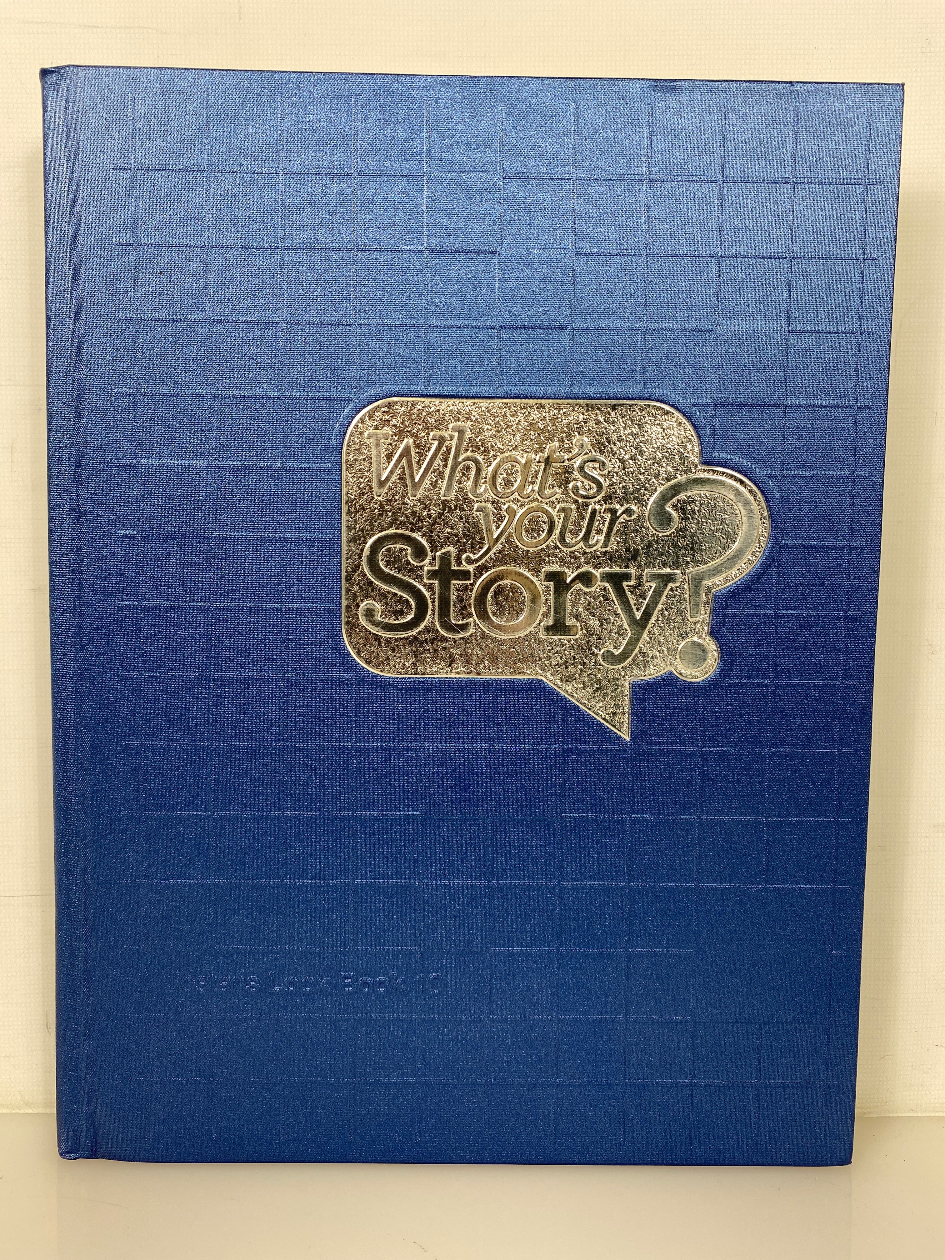 Jostens "What's Your Story?" Look Book 10 Yearbook Planner HC