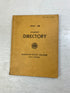 Lot of 2 Vintage MSU Student Directories 1939, 1947