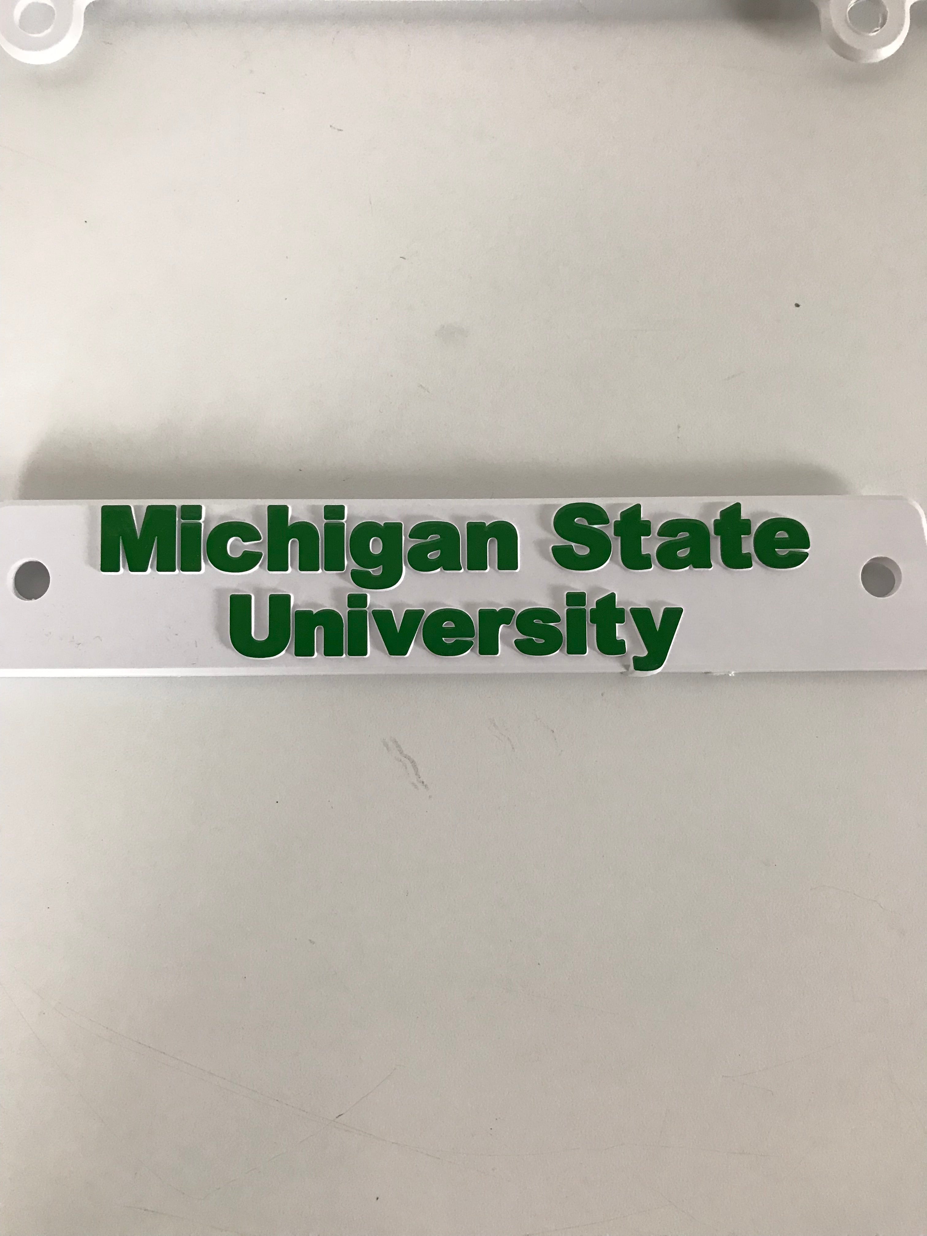 MSU College of Communication Arts & Sciences License Plate Frame