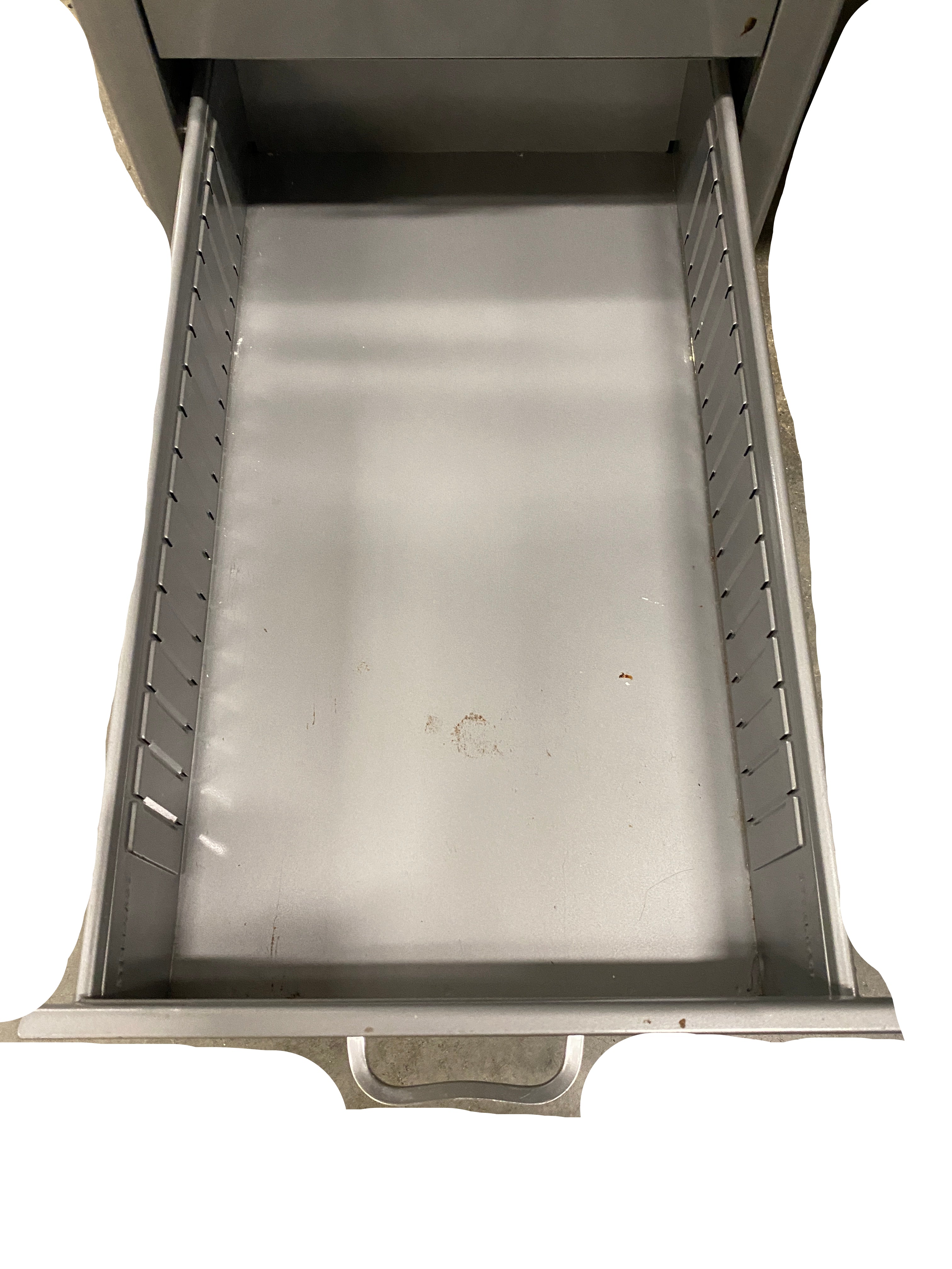 Steelcase Grey Metal Executive Desk