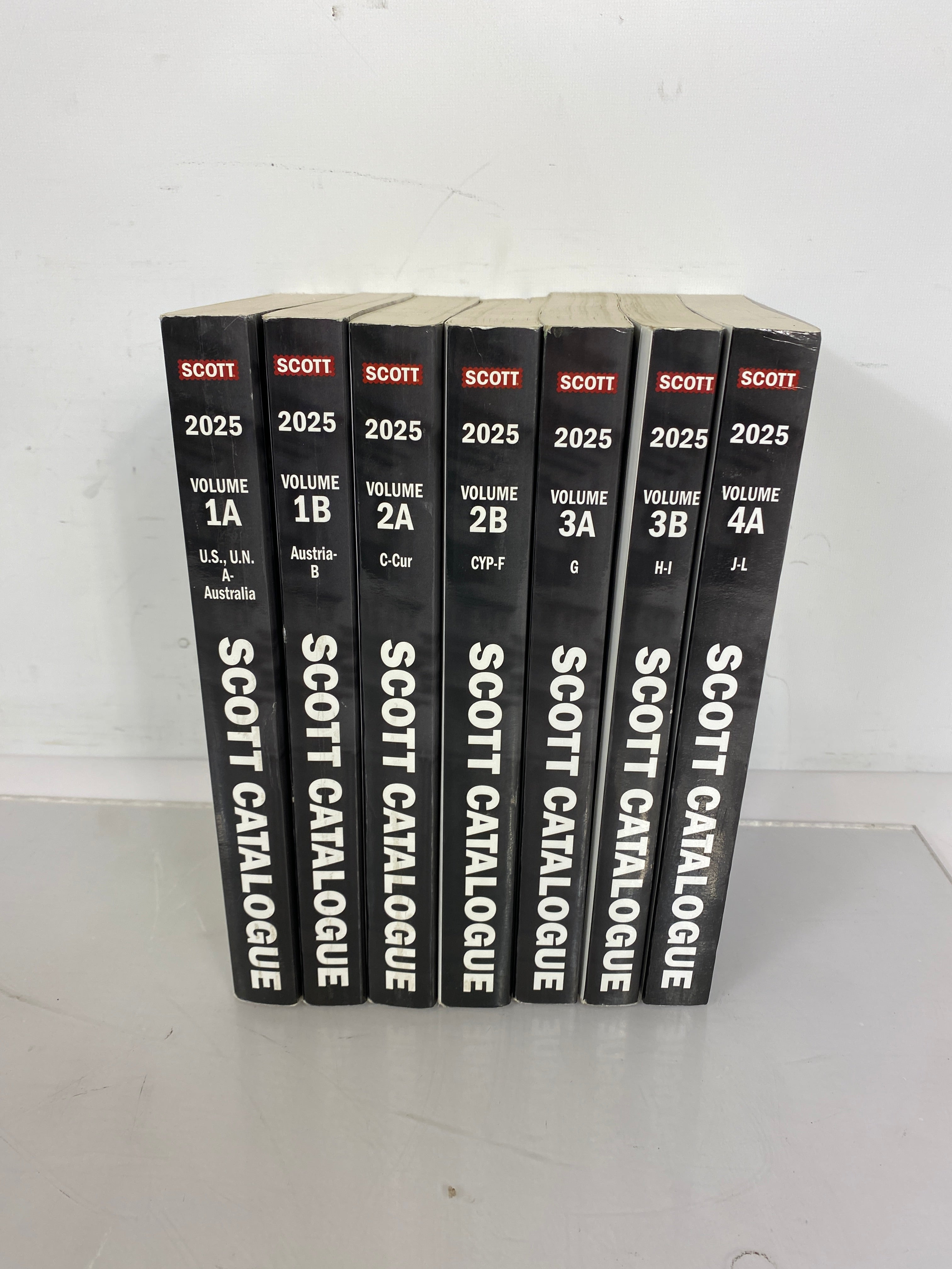Set of 7: 2025 Standard Postage Stamp Catalogue 2024 PB
