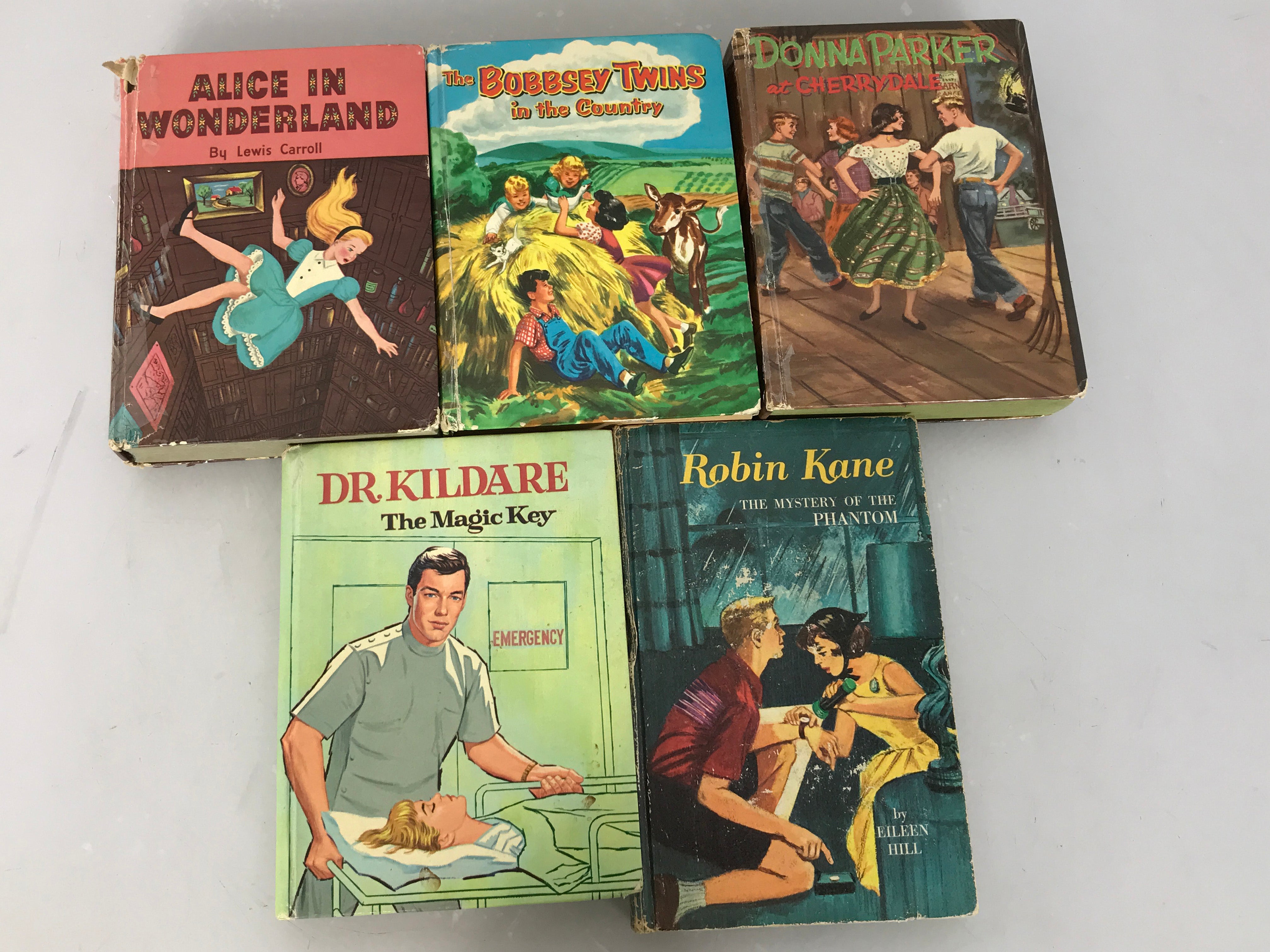 Lot of 5 Whitman Children's Classics 1953-1966 HC