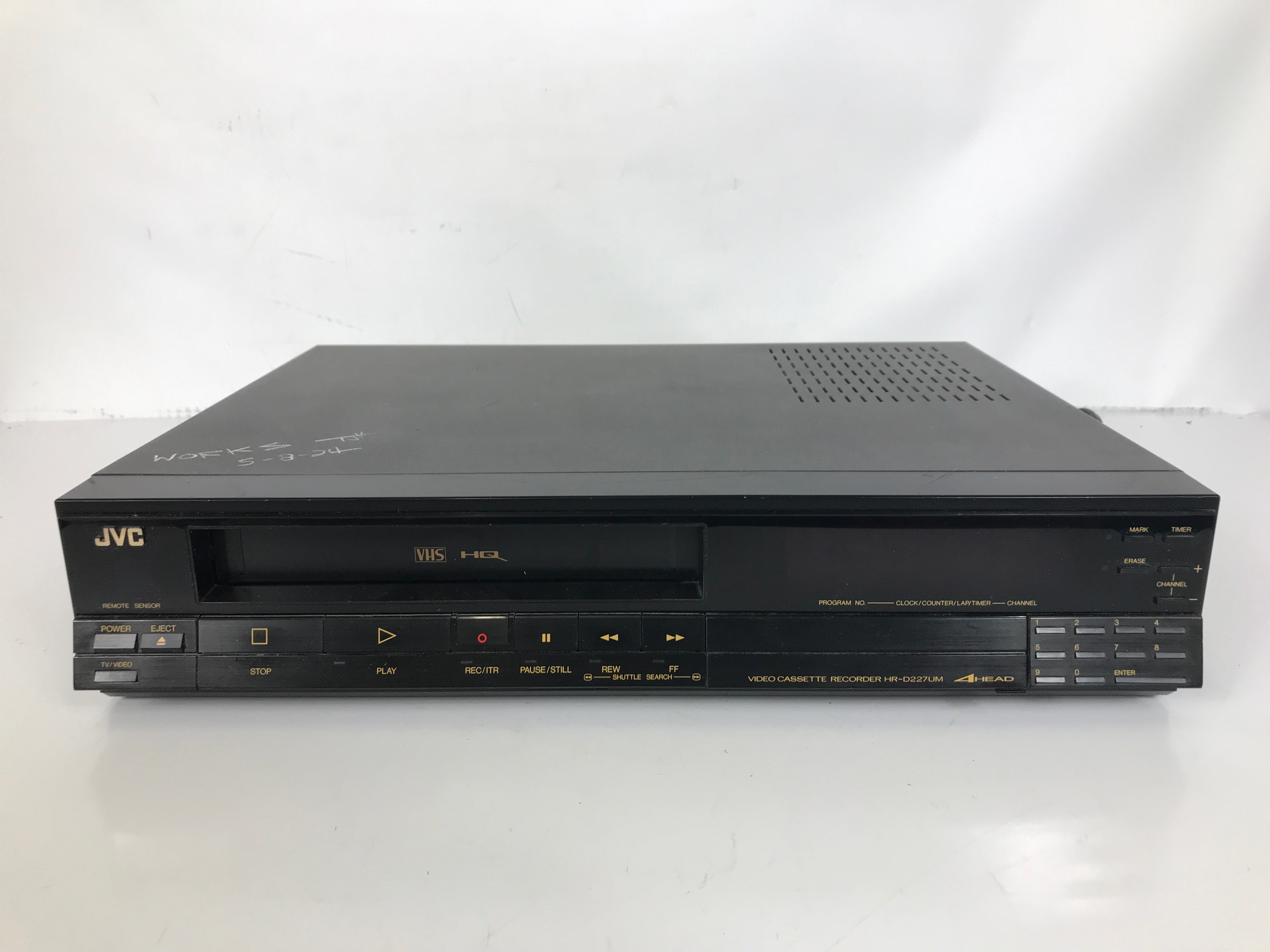 JVC Vintage HR-D227UM Video Cassette Recorder