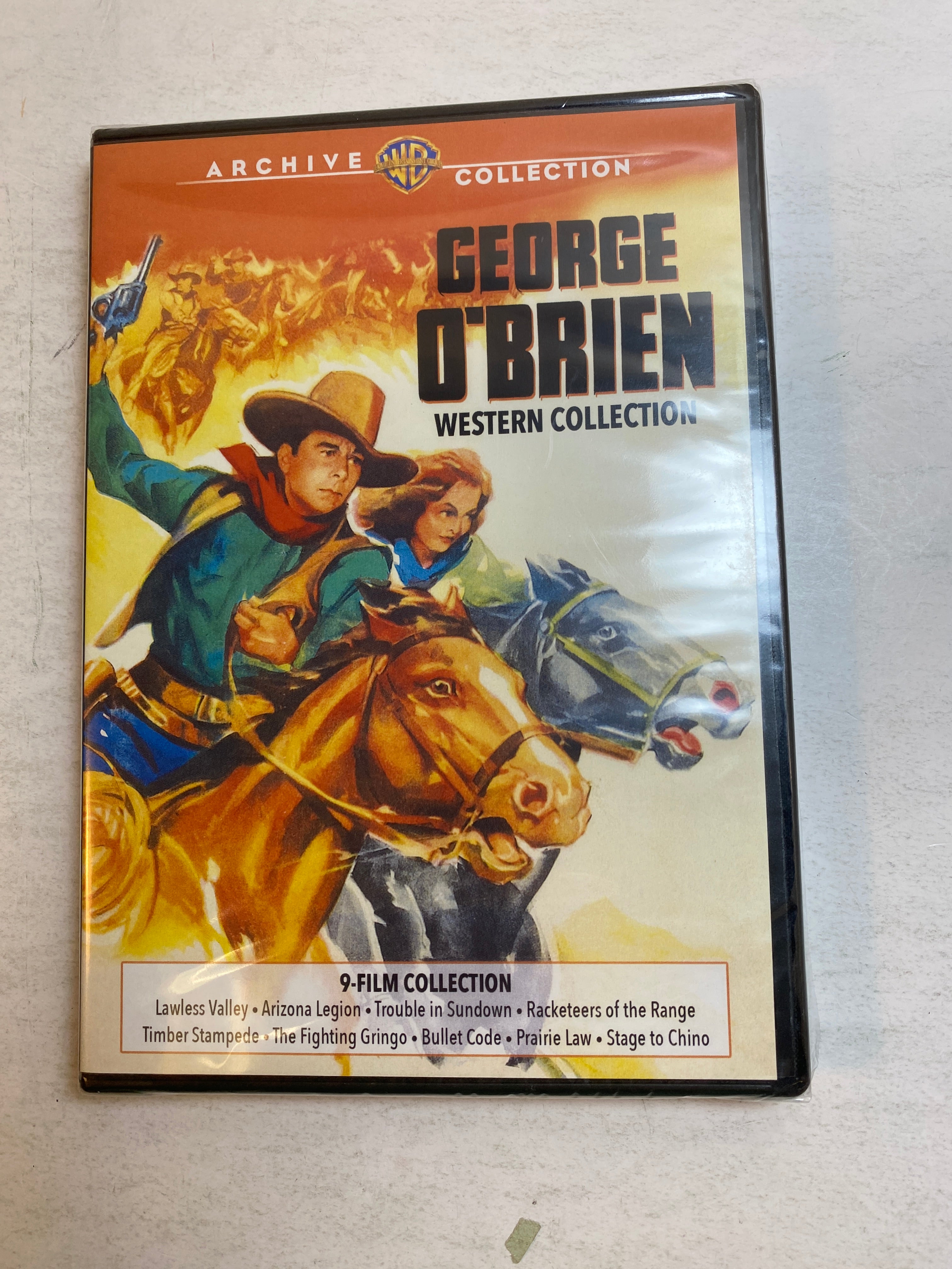 George O'Brien 9 Film Western Collection 2016 *New*