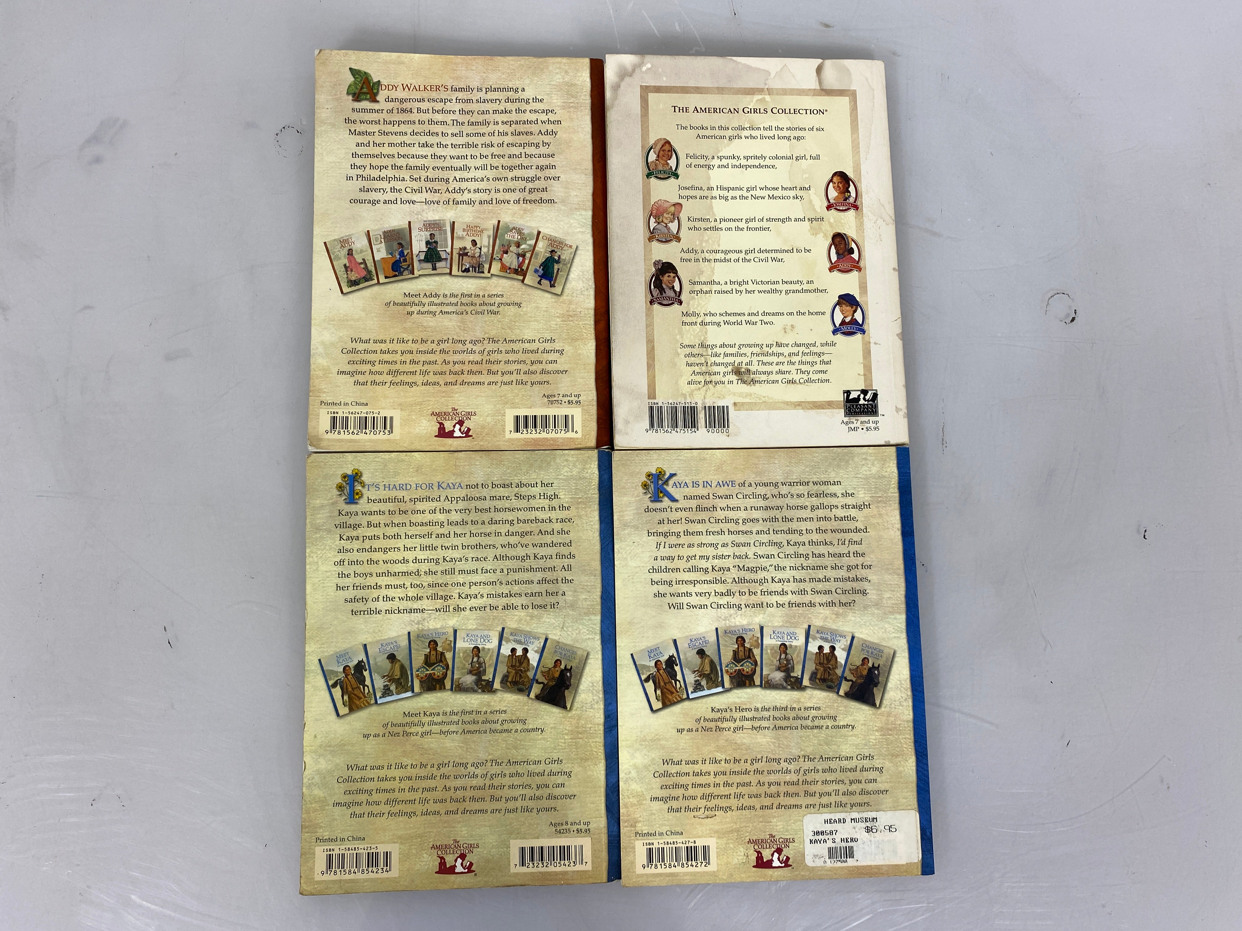 Set of 4: The American Girls Collection 1993-2002 PB