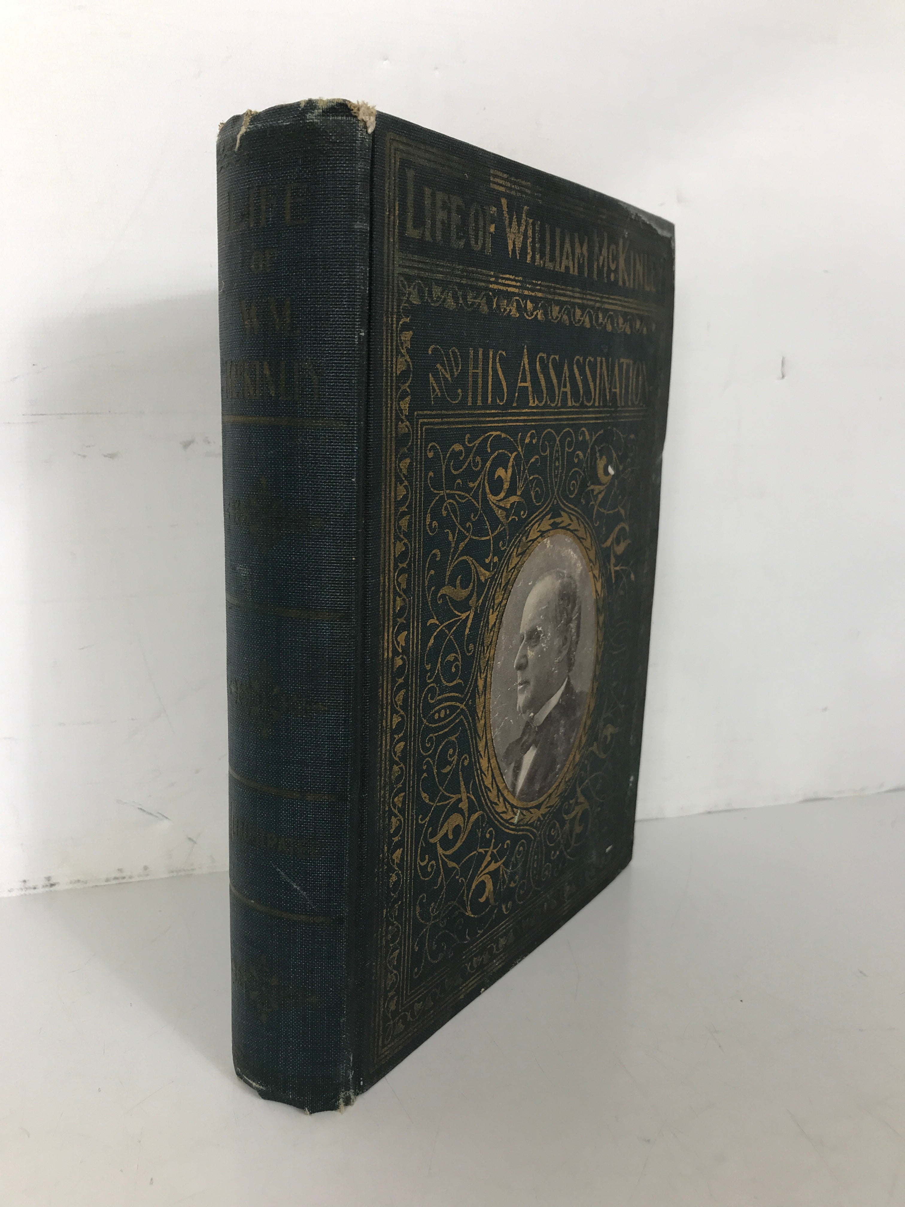 Life of William McKinley & His Assassination Halstead 1901 Antique HC