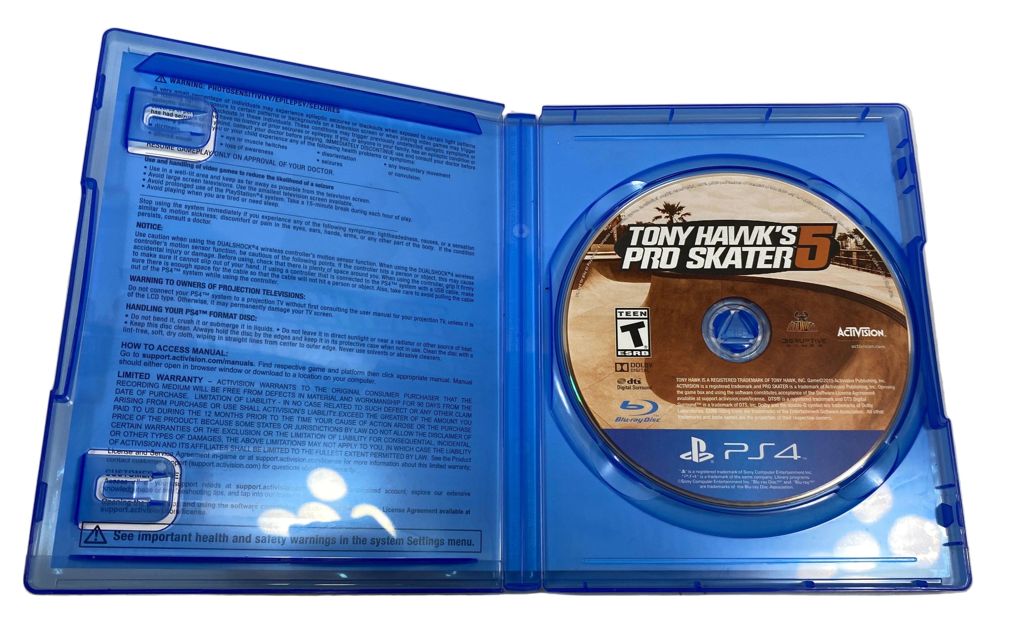 Tony Hawk's Pro Skater 5 for PS4