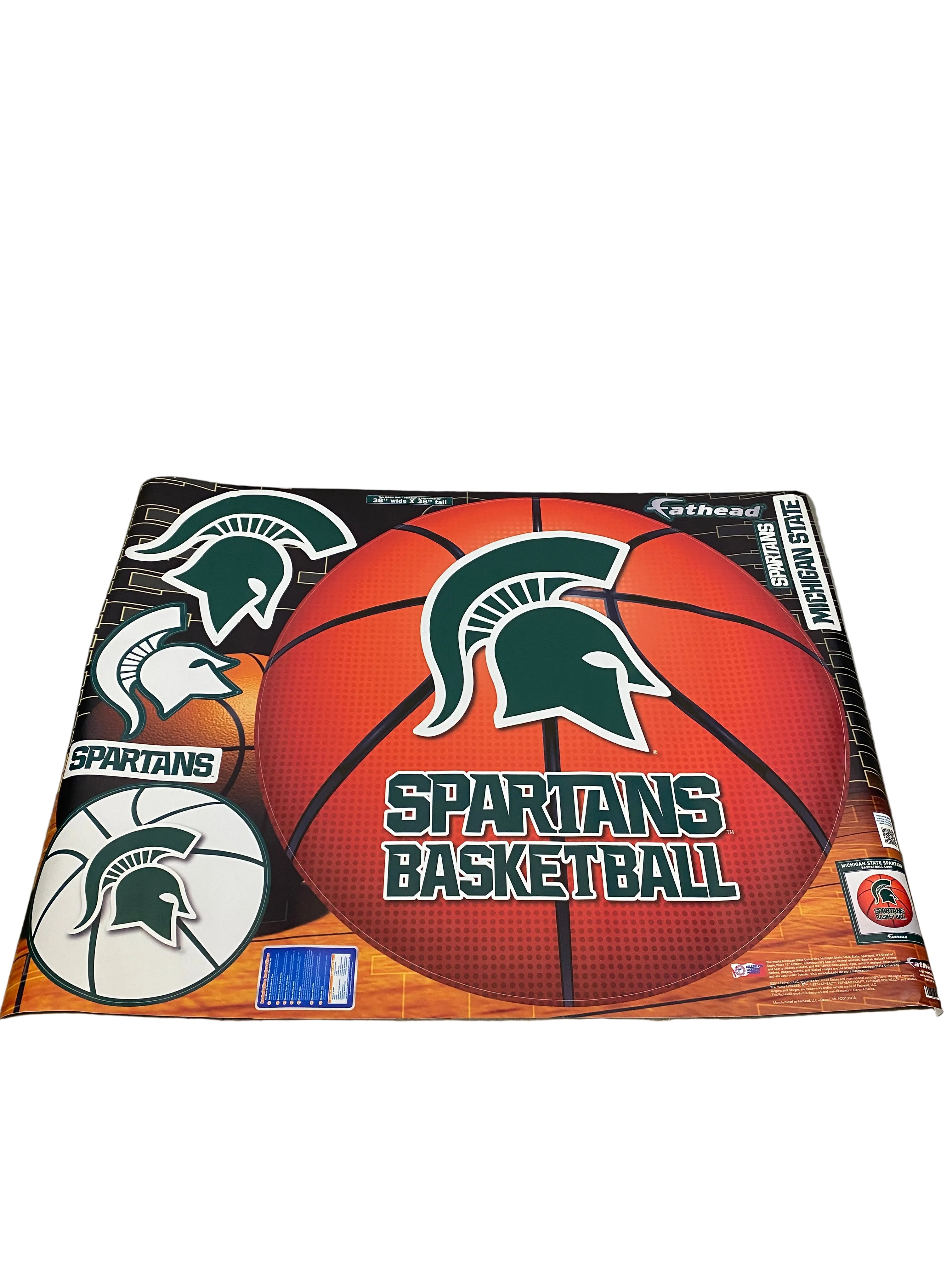 Fathead Spartans Basketball Decals #2