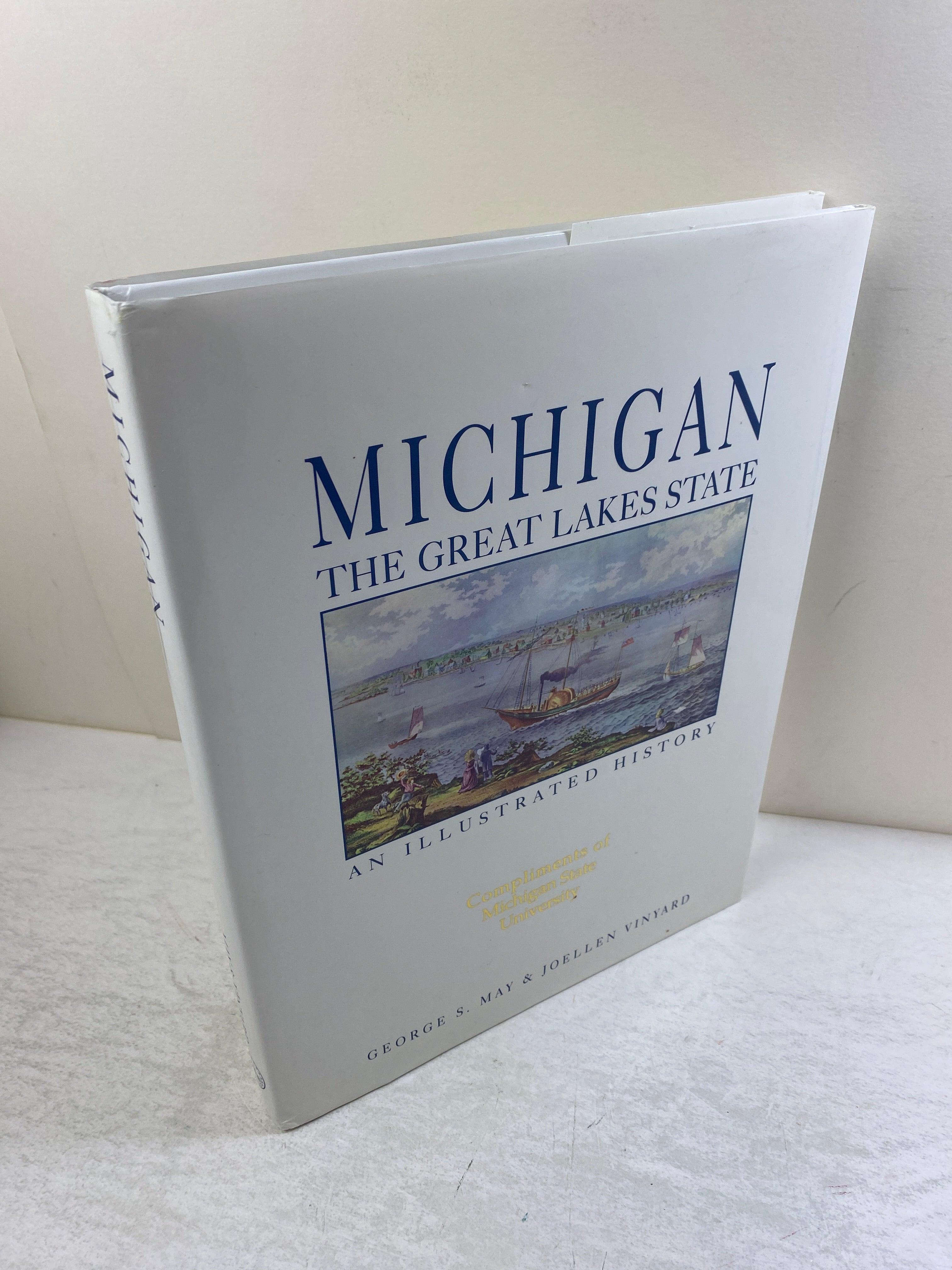 Michigan Great Lakes State Illustrated History HCDJ 2005