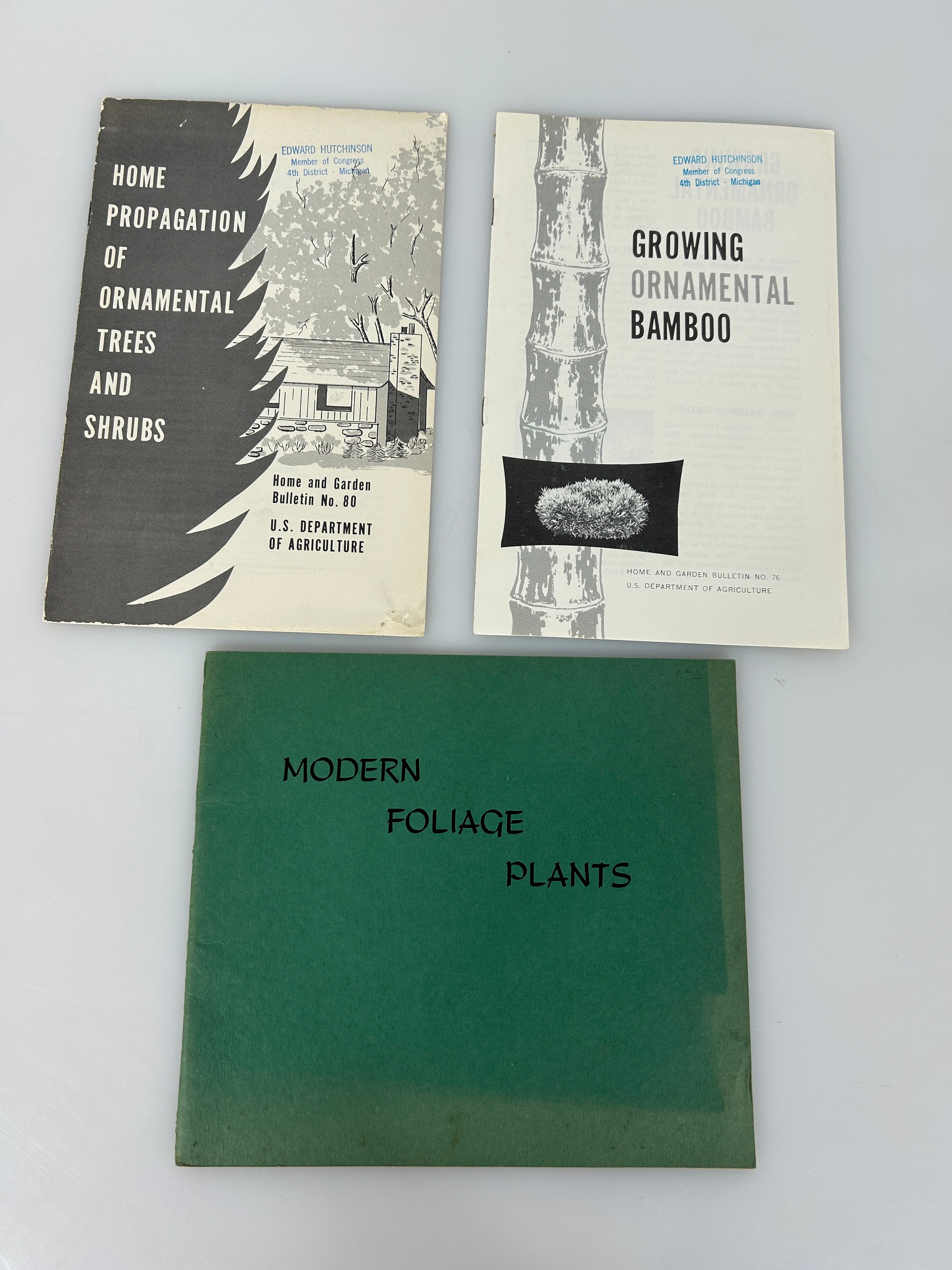 Lot of 3 vintage landscaping pamphlets/booklets 1950-1960's