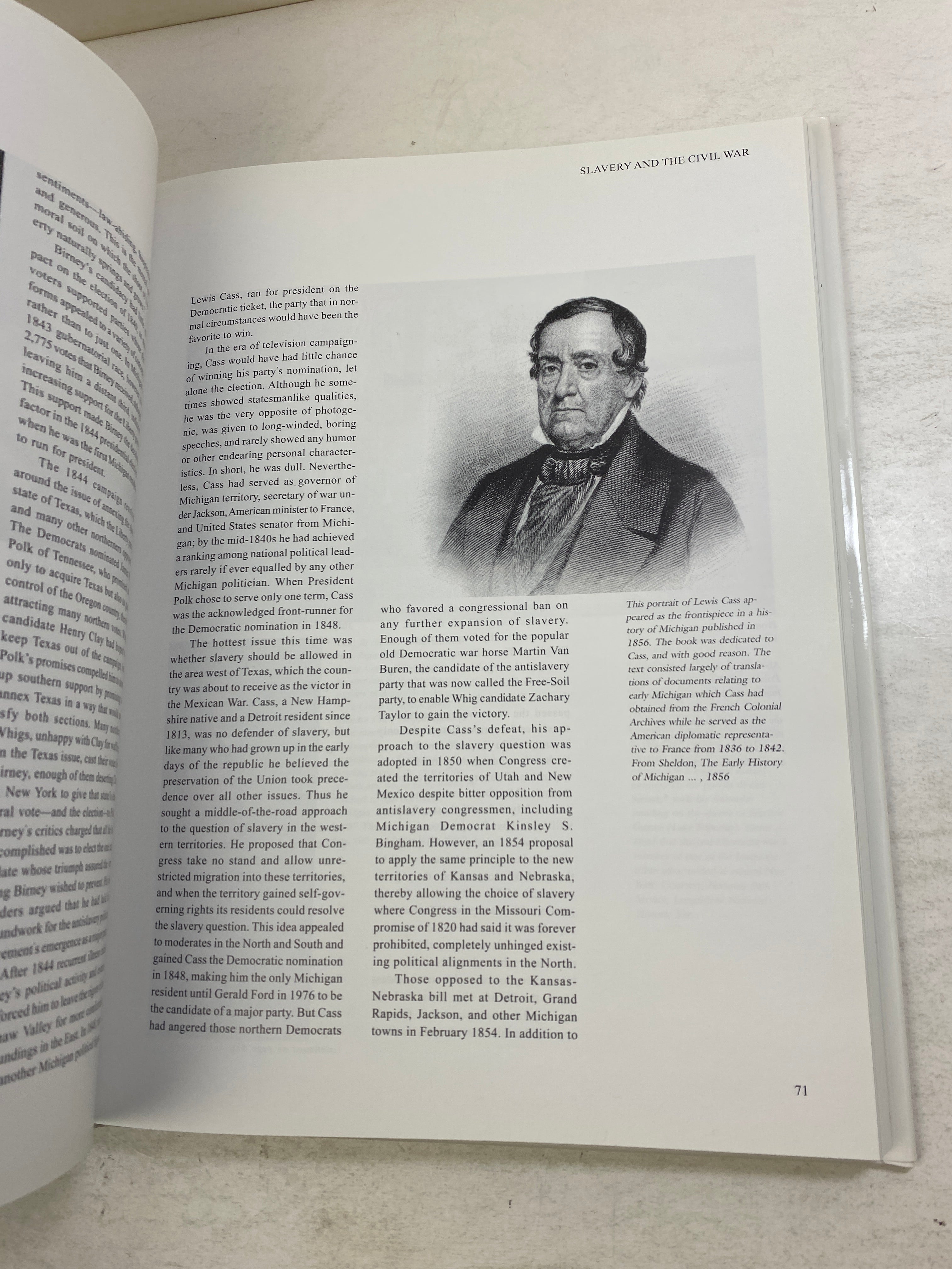 Michigan Great Lakes State Illustrated History HCDJ 2005