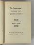 The Businessman's Book of Quotations by Ralph Woods 1951 Grosset & Dunlap HCDJ