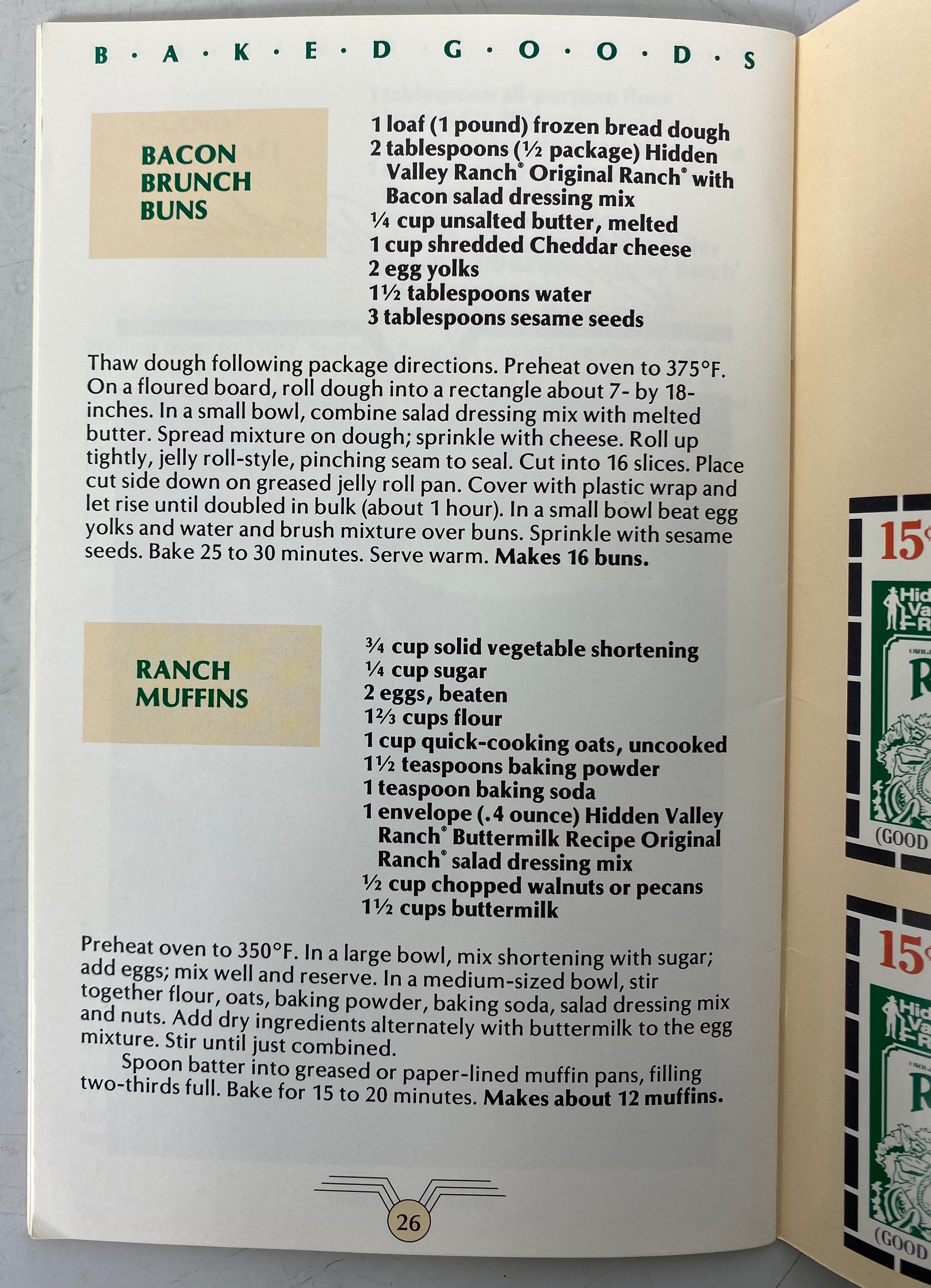 Lot of Vtg Salad Recipes incl Hollywood Salad Bowl/Paramount Dressing/Yacht Club