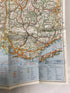 2 Maps: Nat Geo Historical France (1989)/Kummerly & Fey Frankreich Map (c1972)