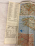 2 Maps: Nat Geo Historical France (1989)/Kummerly & Fey Frankreich Map (c1972)